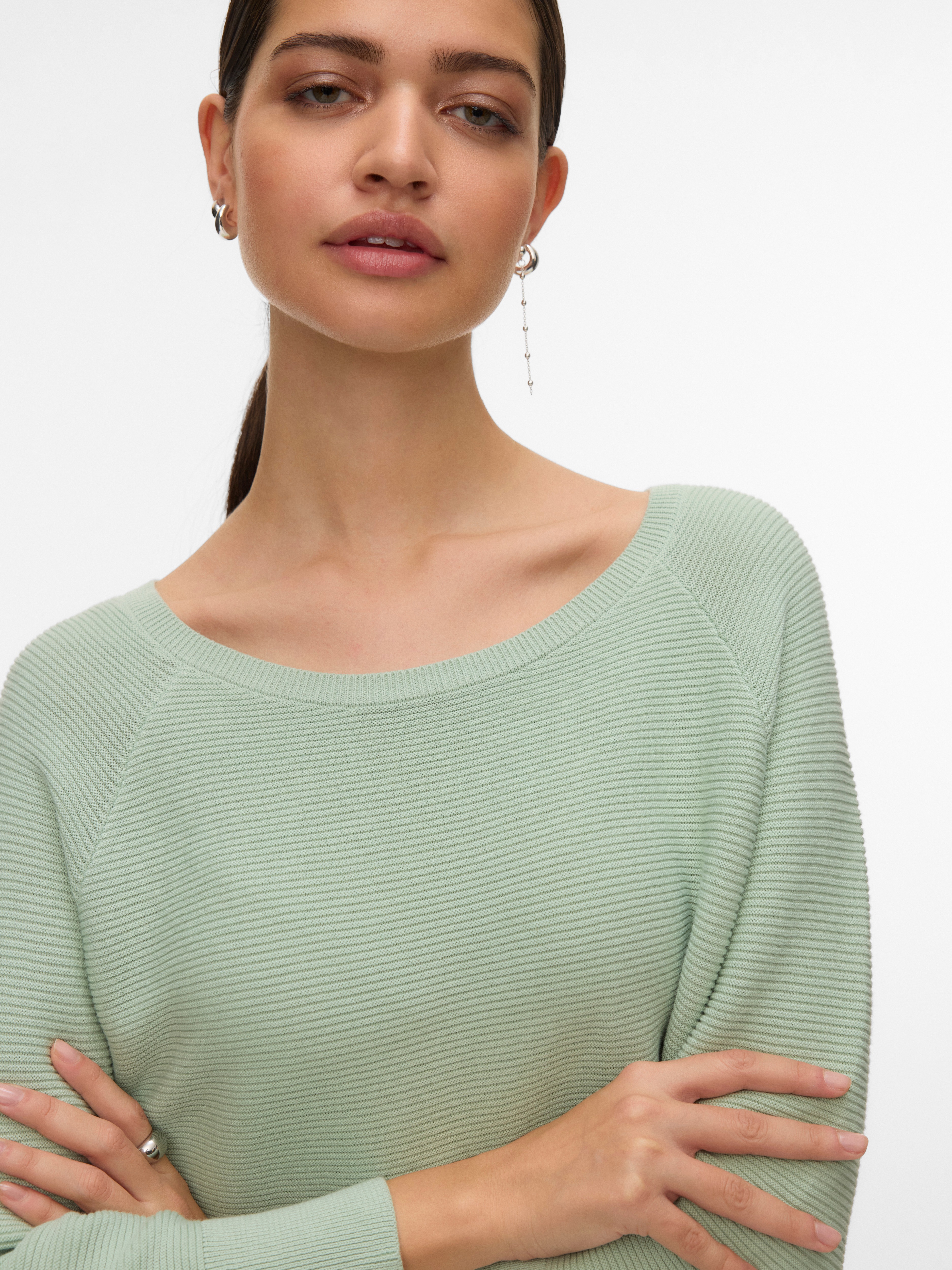Thumbnail - Vero Moda Strickpullover "VMNEW NORA 3/4 BOATNECK PULLOVER NOOS"
