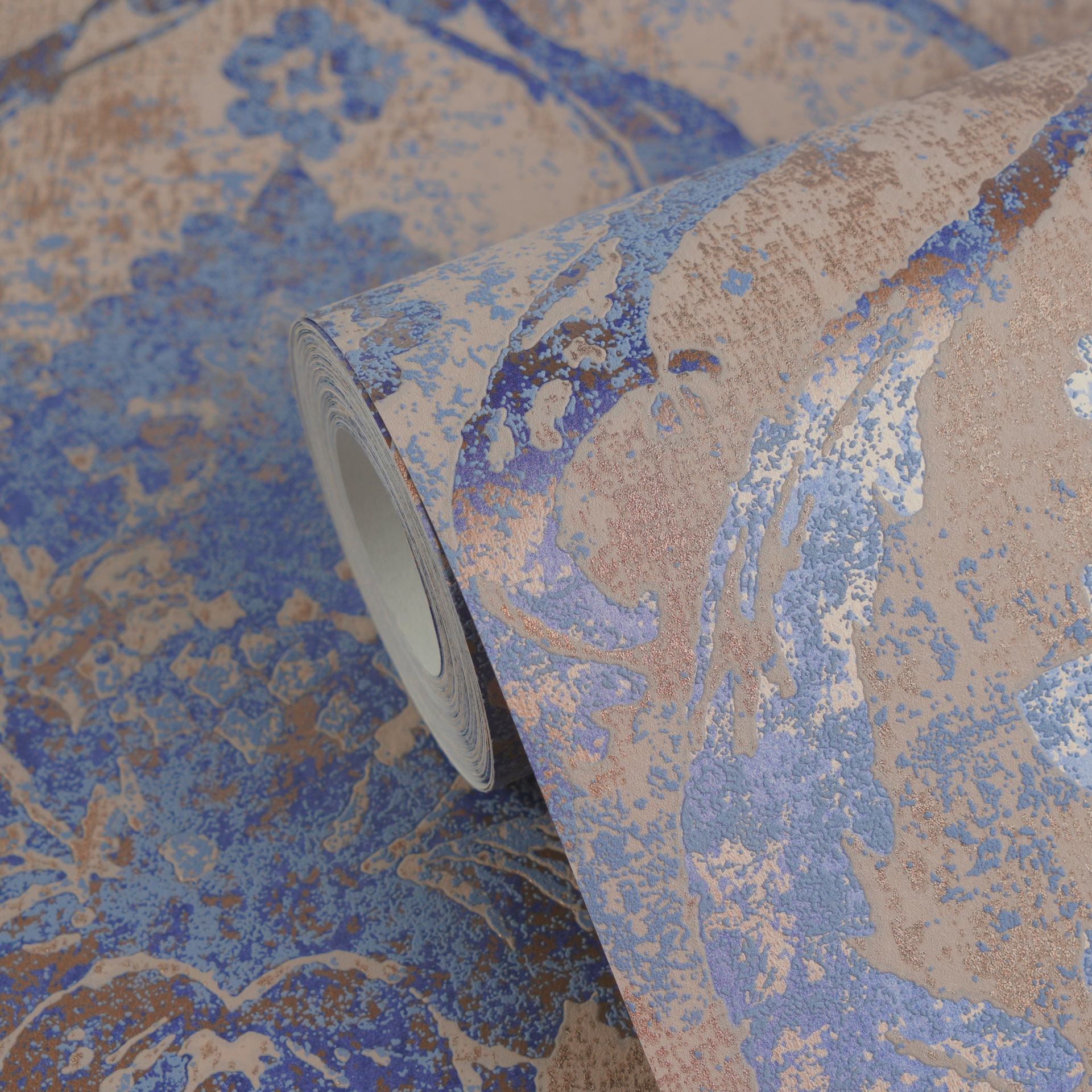 living walls Vliestapete »Vibes & Styles Davide – Maison Du Temps Vliestapete« ornamental leicht strukturiert Elegantes Ornamentdesign mit Vintage-Charakter und edlem Glanzeffekt
