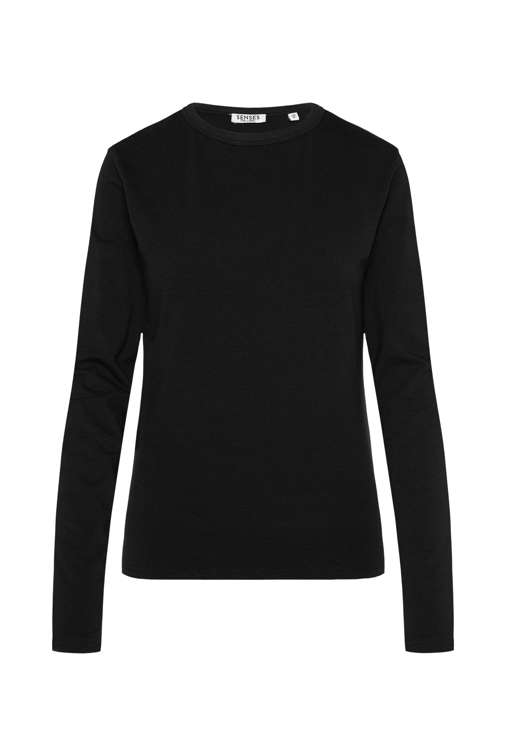 SENSES.THE LABEL Rundhalsshirt, mit Baumwolle