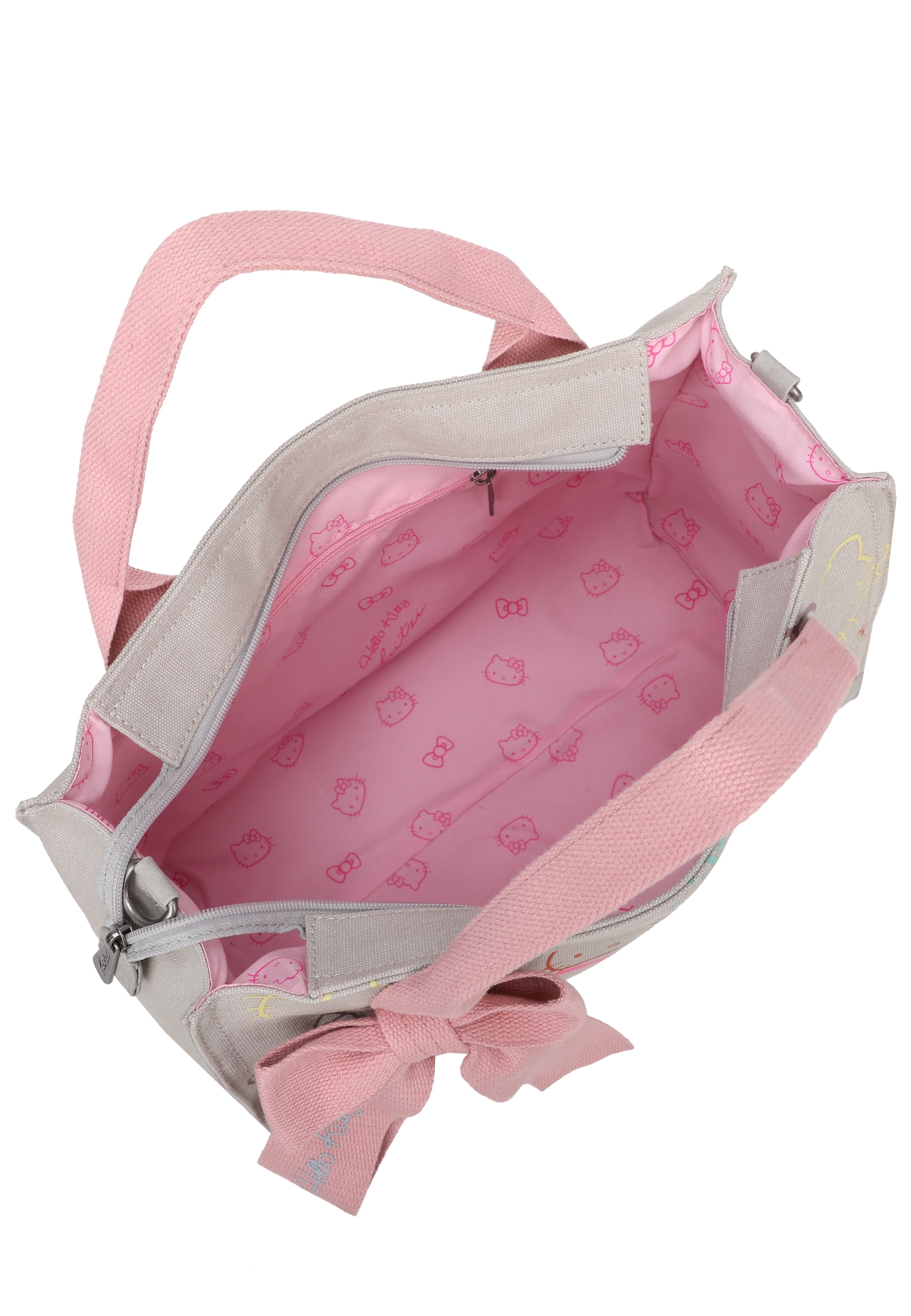 Fritzi aus Preußen Henkeltasche »Tote Bag Canvas Limited Outline«, mit Hello Kitty-Print