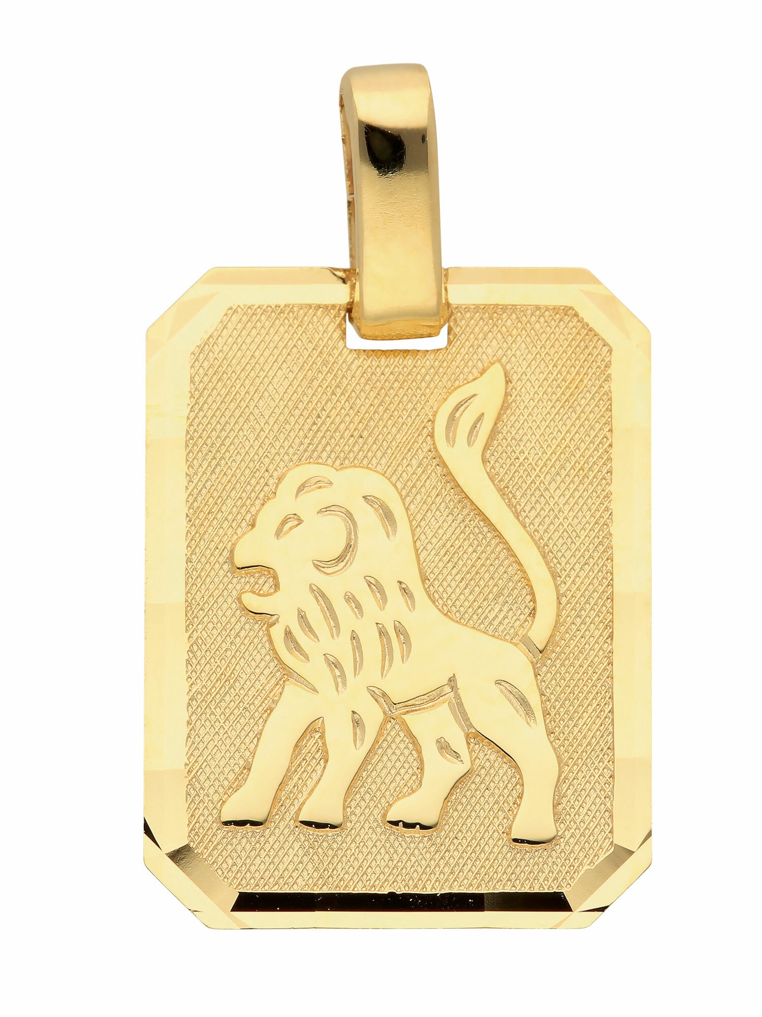 Adelia´s Kettenanhänger »333 Gold Sternzeichen Anhänger Löwe«, Goldschmuck für Damen & Herren