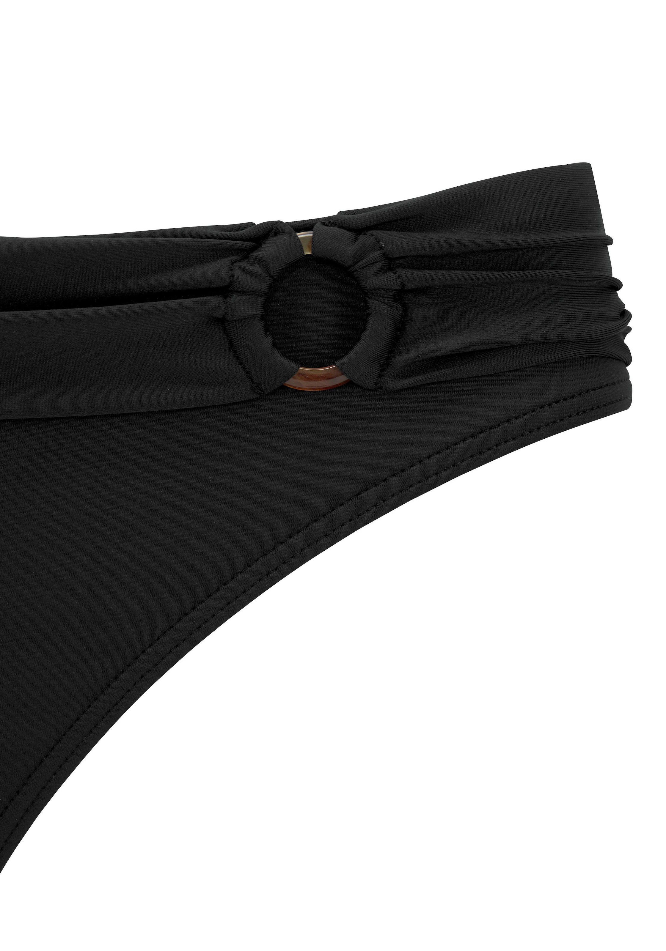 s.Oliver Bikini-Hose »Rome«, mit Umschlagbund