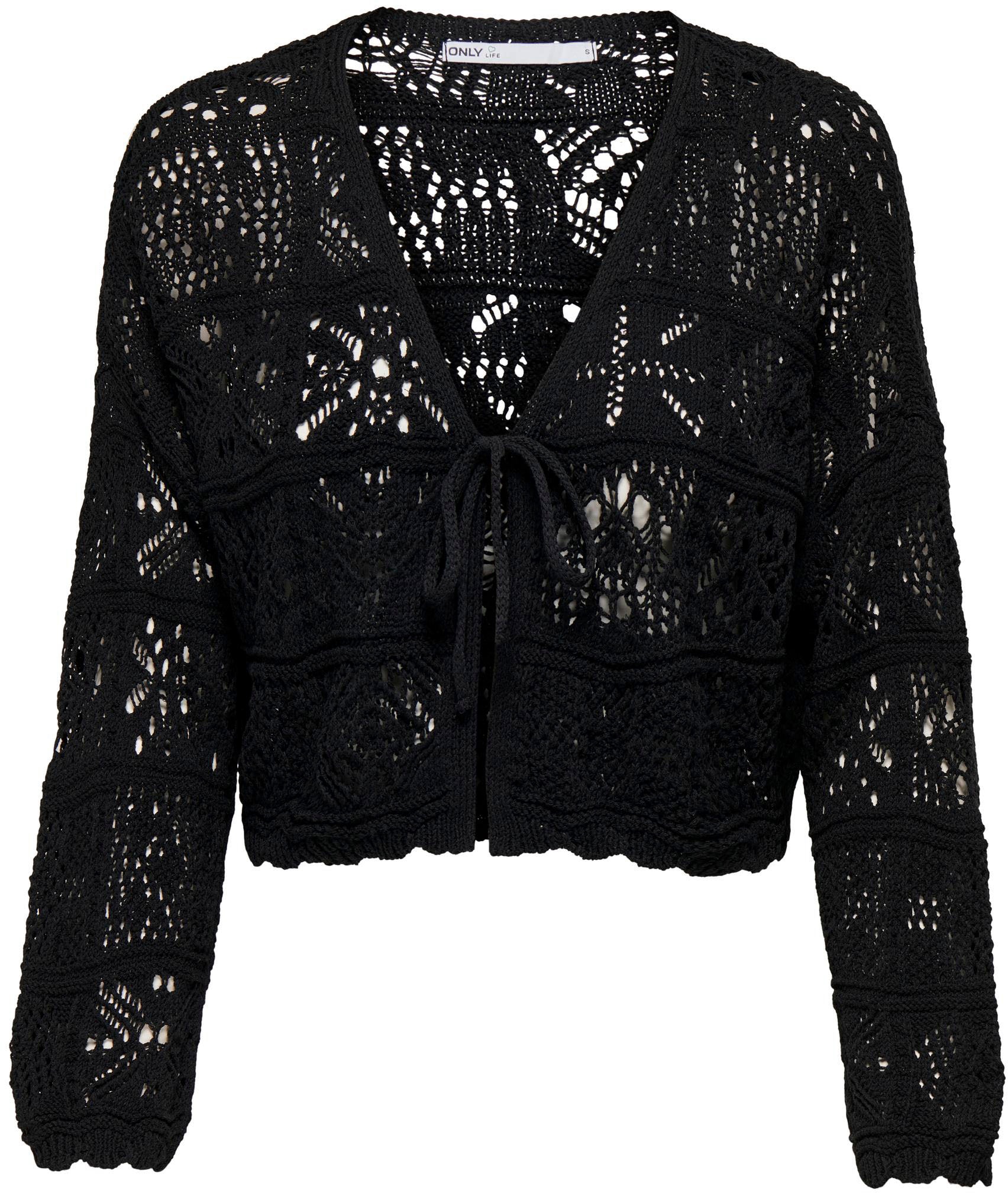 ONLY Strickjacke »ONLBEACH LIFE 7/8 O-N CARDIGAN KNT NOOS«