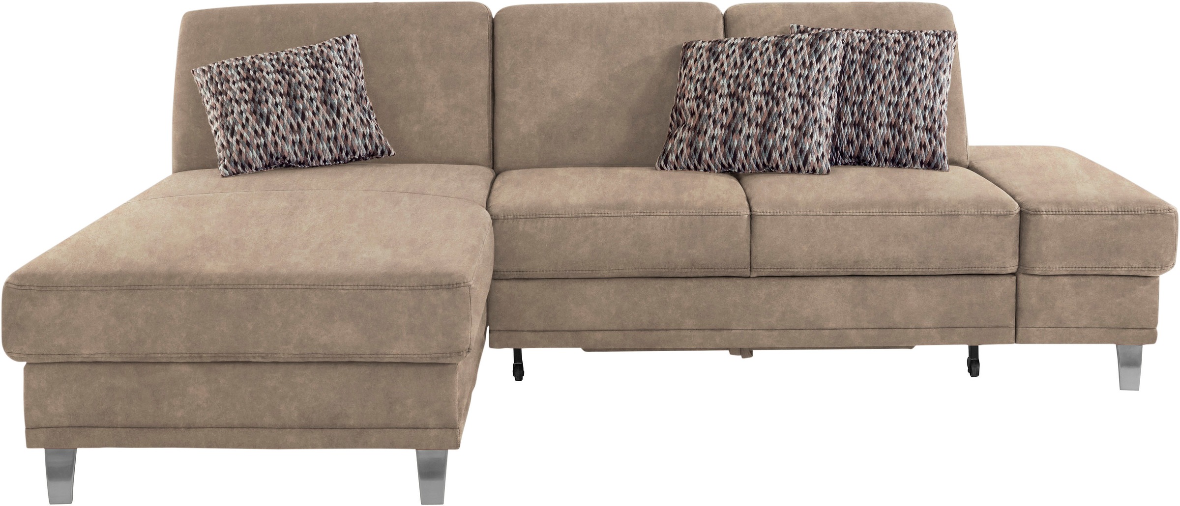 sit&more Ecksofa "Clio L-Form" wahlweise mit Bettfunktion oder Vorziehsitz günstig online kaufen