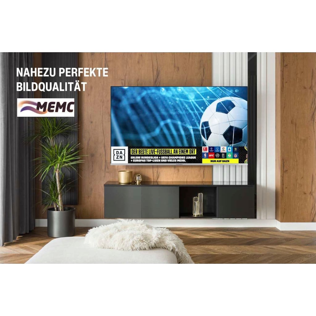 Telefunken LED-Fernseher »D55V850M5CWHI«, 138 cm/55 Zoll, 4K Ultra HD, Smart-TV