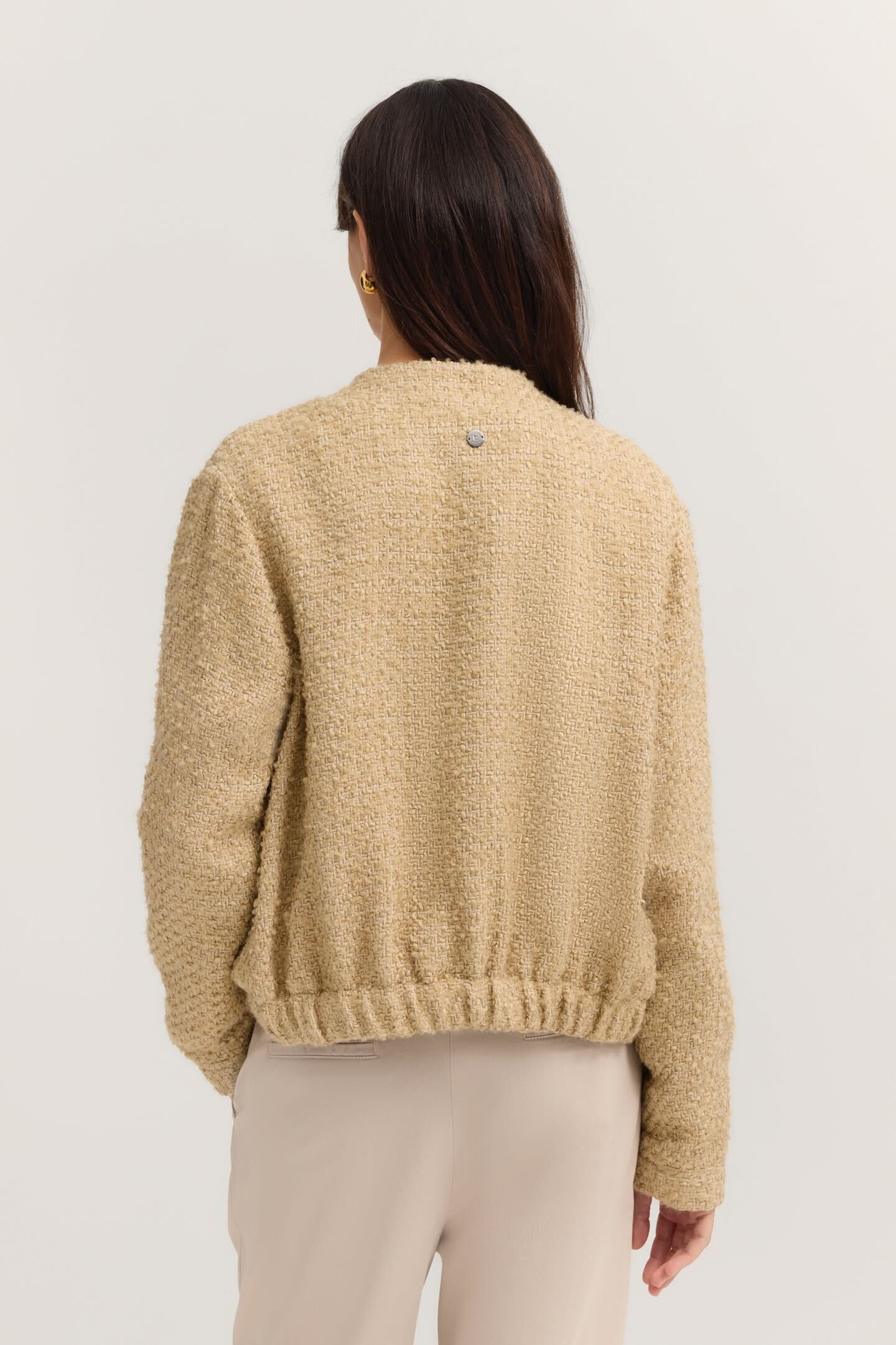 bugatti Kurzjacke "Hochwertig" Boucle in Blouson-Style günstig online kaufen