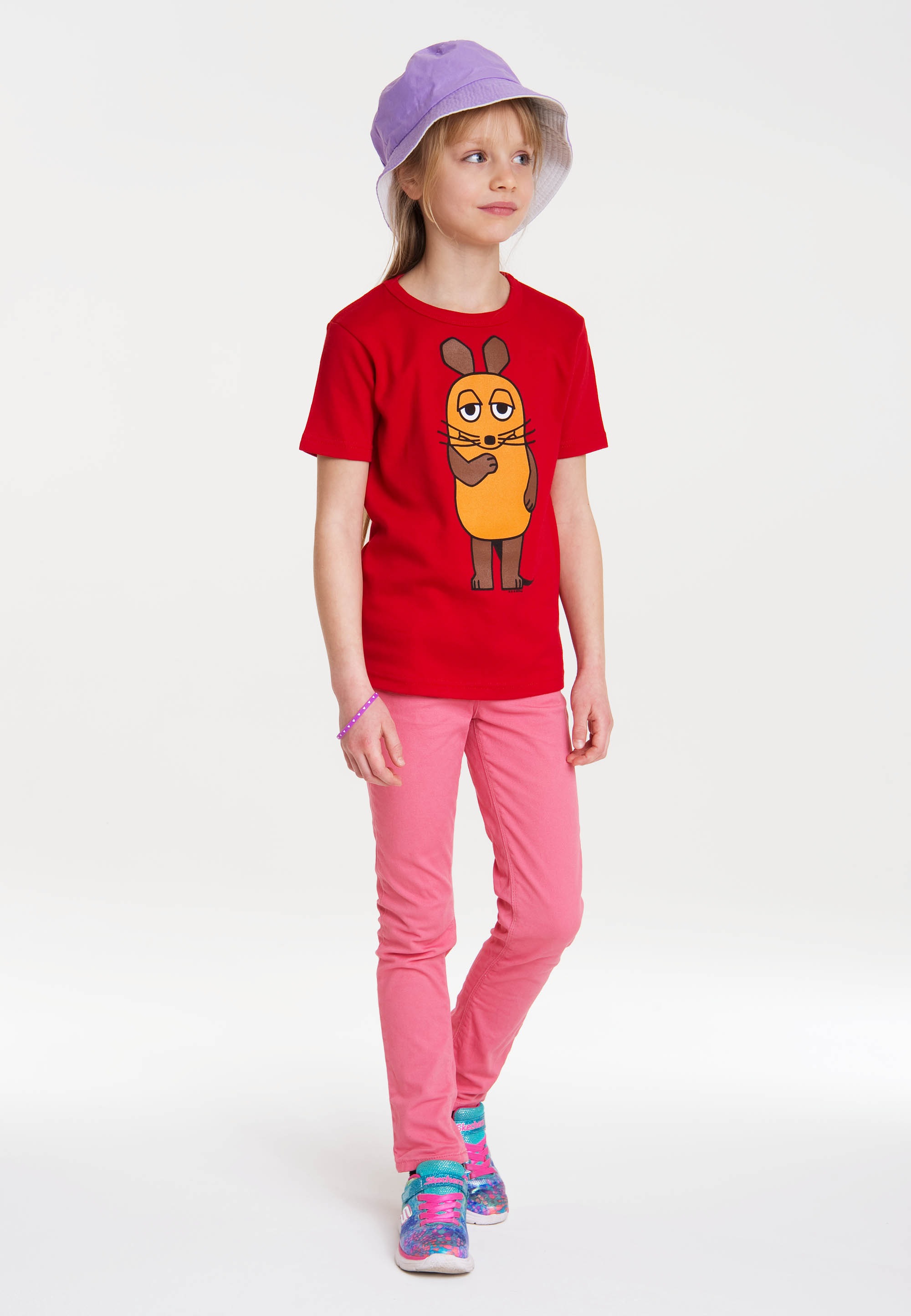 T-Shirt | für »Die BAUR ▷ mit LOGOSHIRT Maus«, Originaldesign lizenziertem