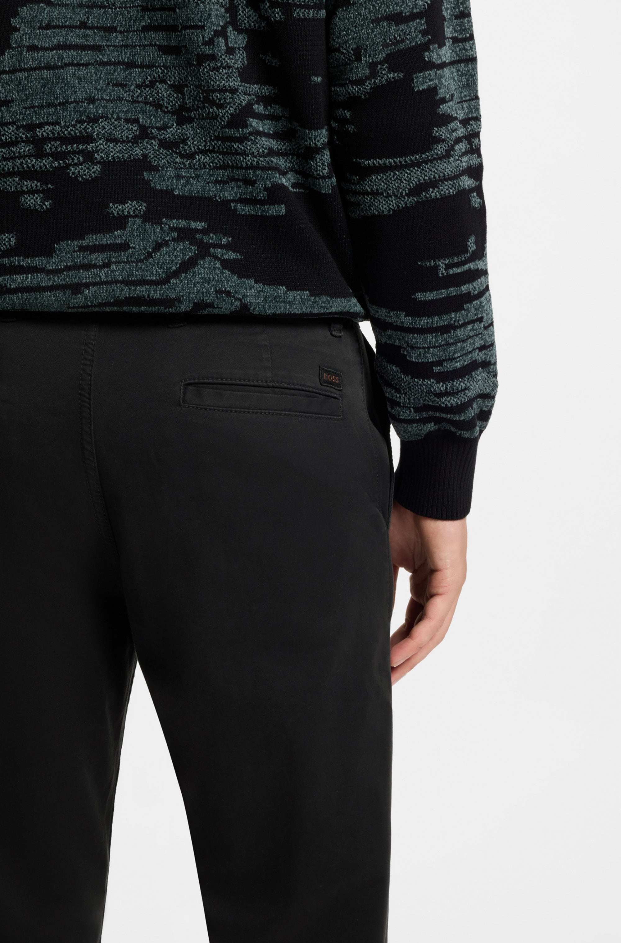 BOSS ORANGE Chinohose »Regular«  in gerader From