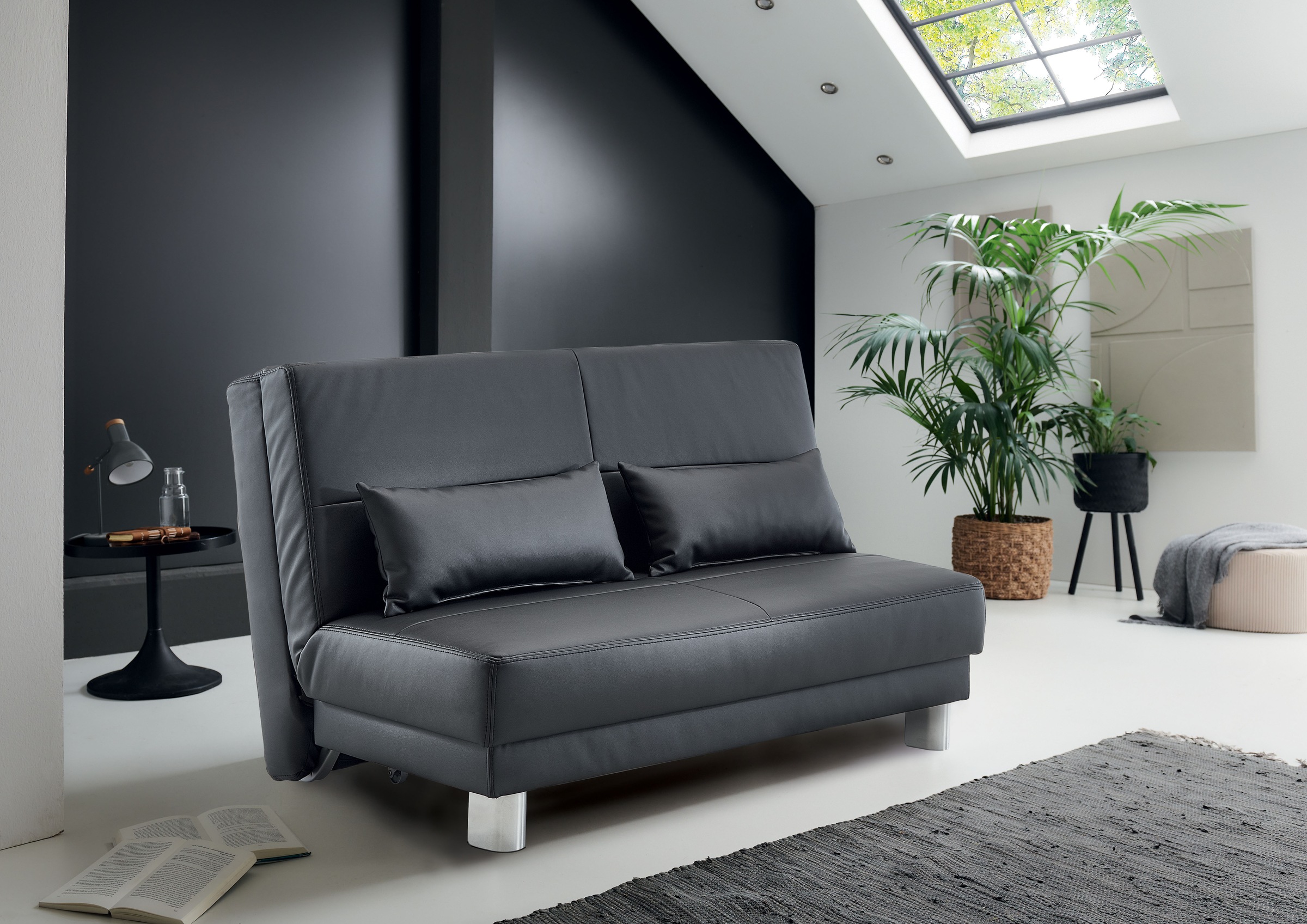 Home affaire Schlafsofa "Gina" mit einem Handgriff vom Sofa zum Bett günstig online kaufen