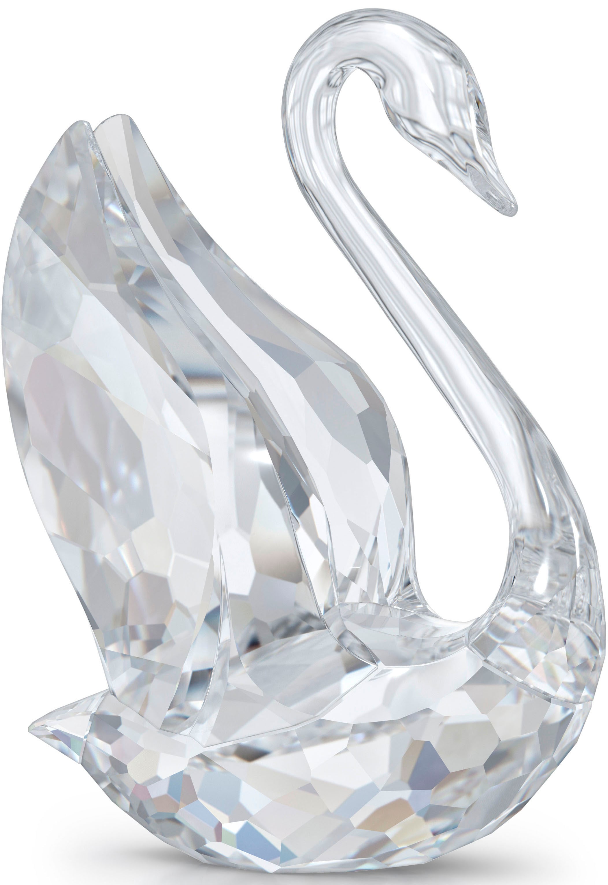 Dekofigur Swarovski® Swarovski »Kristallfigur | 5613255«, Schwan, Kristall BAUR Signum