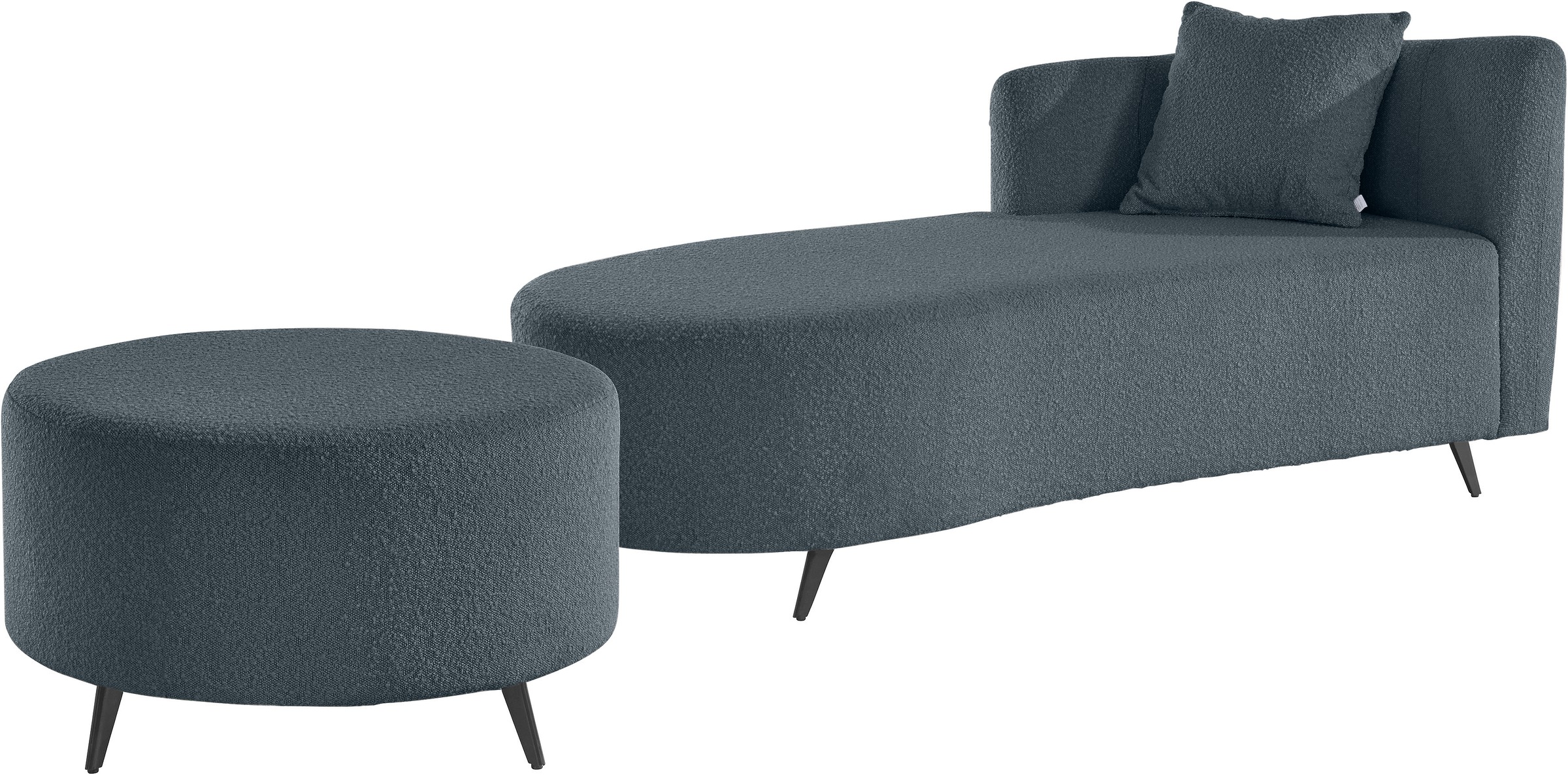 Home affaire Recamiere "Hulby" wahlweise mit und ohne Hocker und Armlehne l günstig online kaufen