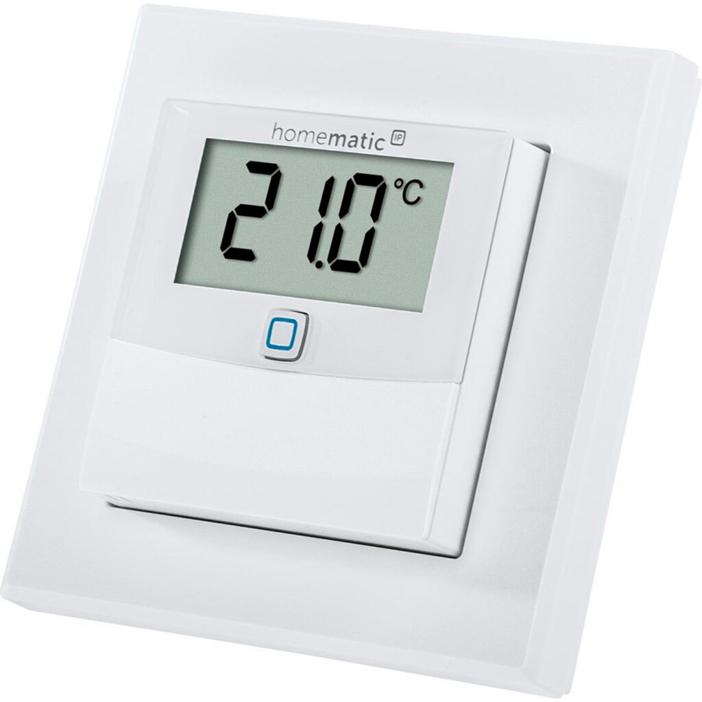 Homematic IP Smart-Home-Zubehör »Temp.- und Luftfeuchtigkeitssensor Display –innen (150180A0)«