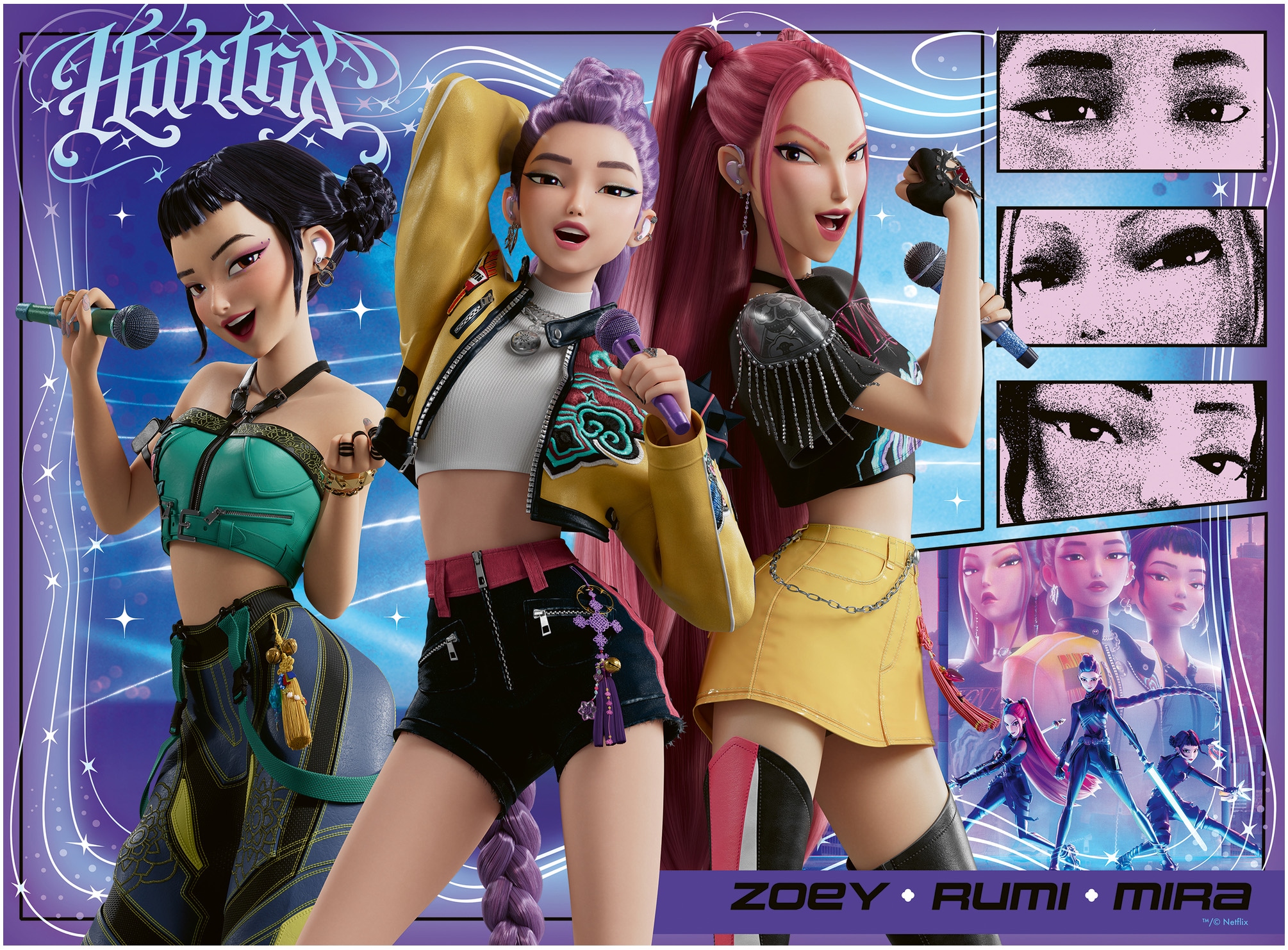 Ravensburger Puzzle »KPop Demon Hunters, Happy fans, happy Honmoon!« Made in Germany