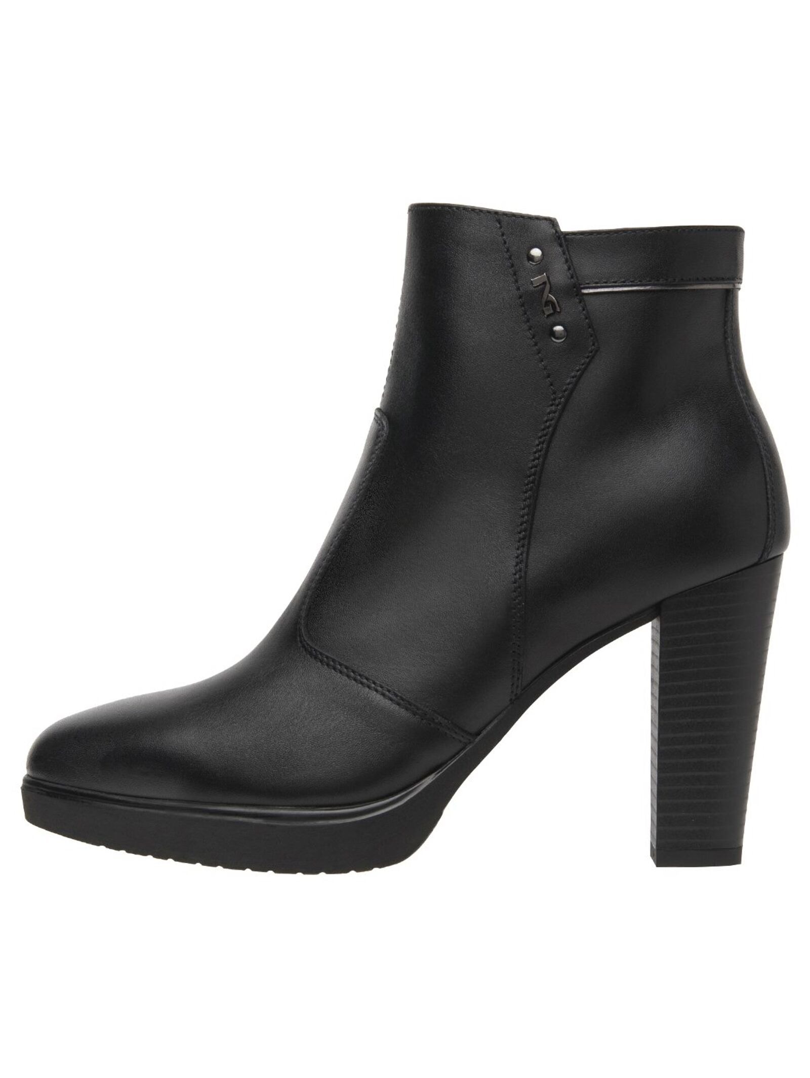 Nero Giardini High-Heel-Stiefelette »Nero Giardini Stiefelette Leder/Synthetik«
