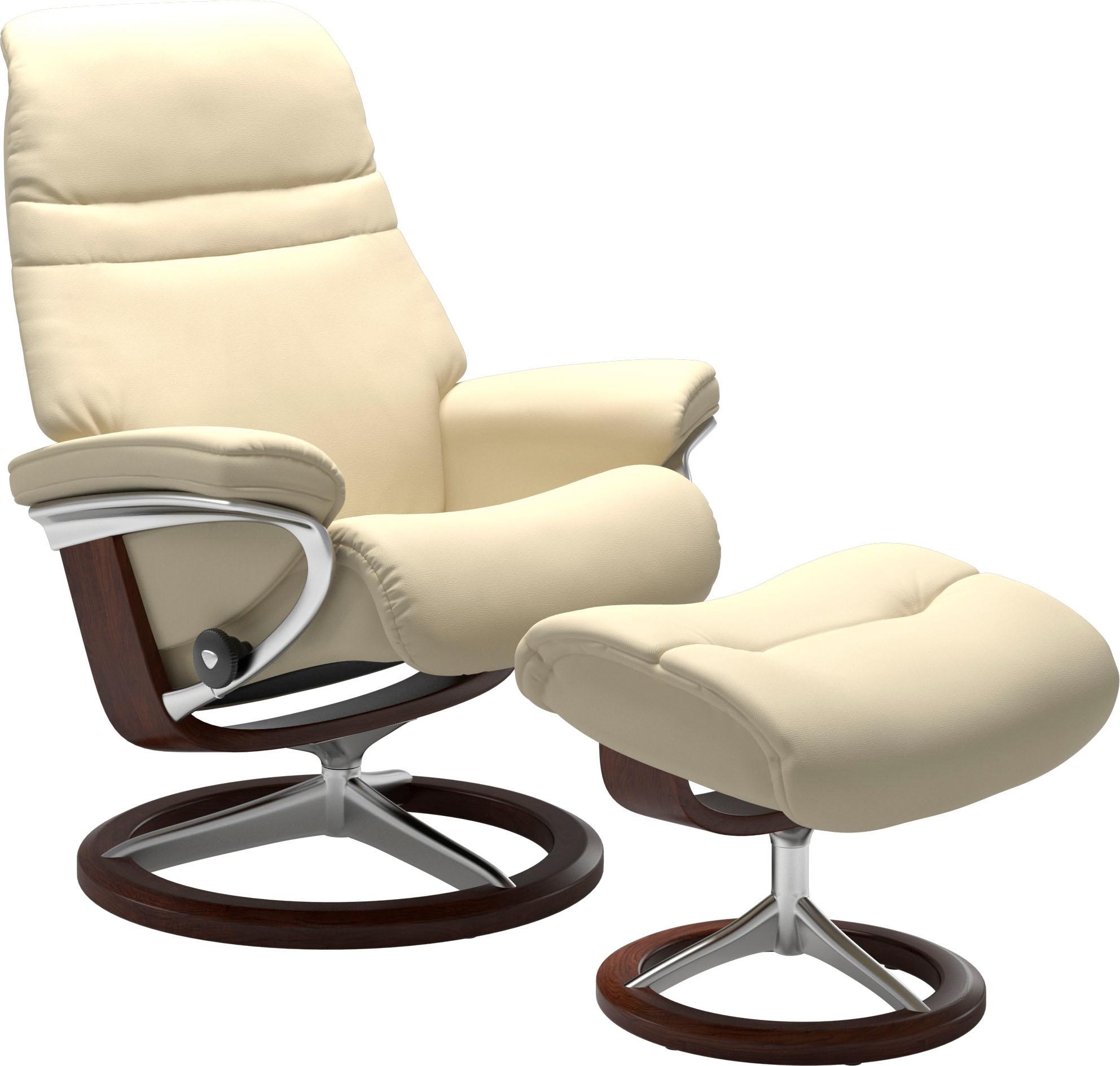 Stressless® Fußhocker »Sunrise«, mit Signature Base, Gestell Braun