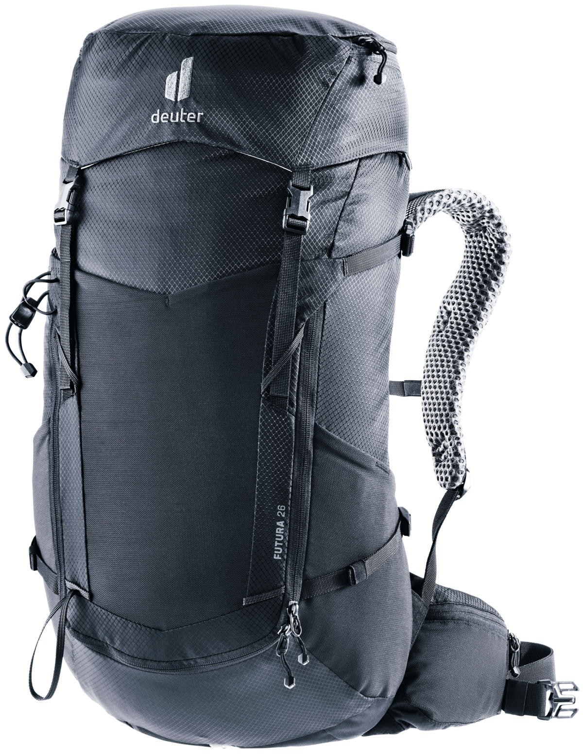 DEUTER Wanderrucksack "Futura 26", B/H/T: 30cm x 62cm x 22cm, schwarz, Rucksäcke, mit 26 Litern Volumen