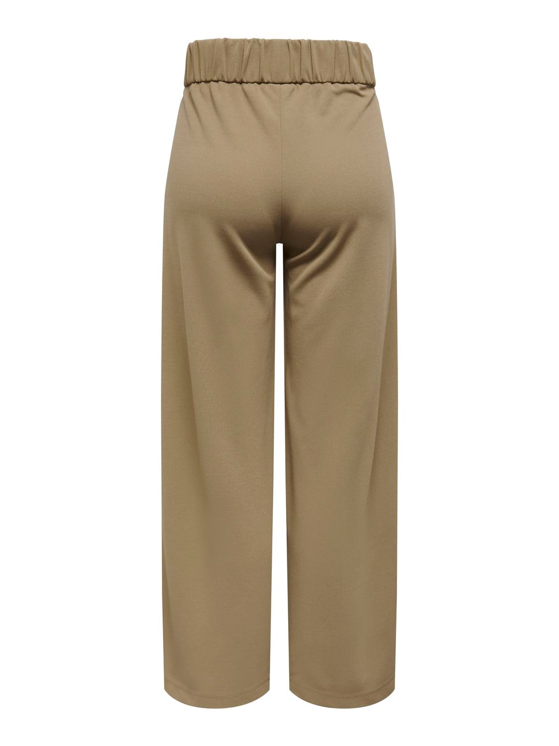 JDY Jerseyhose »JDYGEGGO NEW LONG PANT JRS NOOS«, mit dekorativem Riegel vorne am Bund