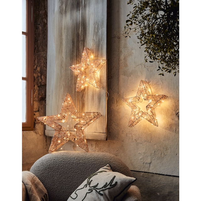 Star-Max LED Stern »Weihnachtsstern, Weihnachtsdeko«, 40 flammig-flammig,  nur für den Innenbereich kaufen | BAUR