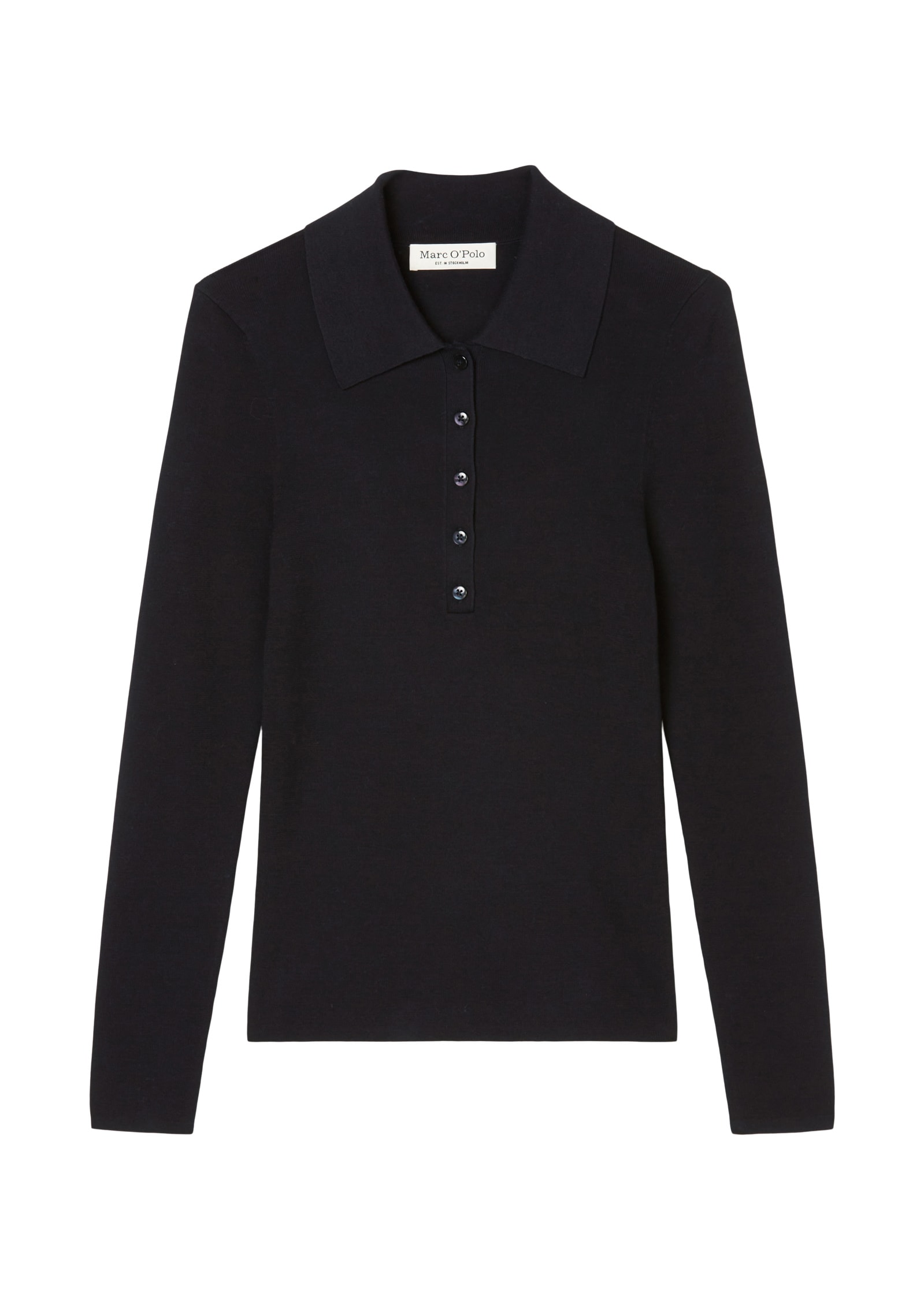 Marc O'Polo Strickpullover »in feinem Rippenstrick«