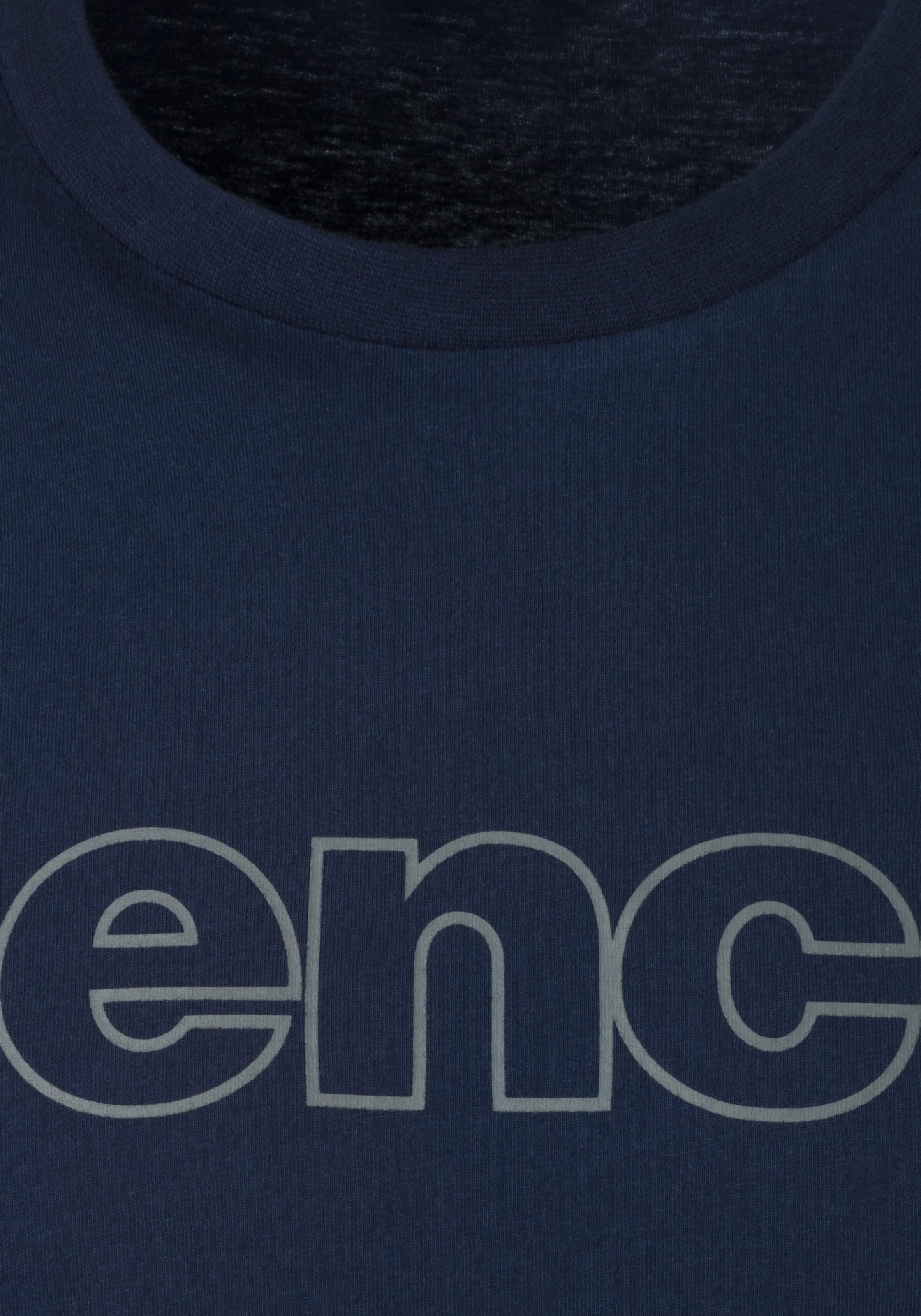 Bench. Loungewear T-Shirt, (2 tlg.), Shirt mit Logoprint, Basicshirt mit Rundhals aus reiner Baumwolle