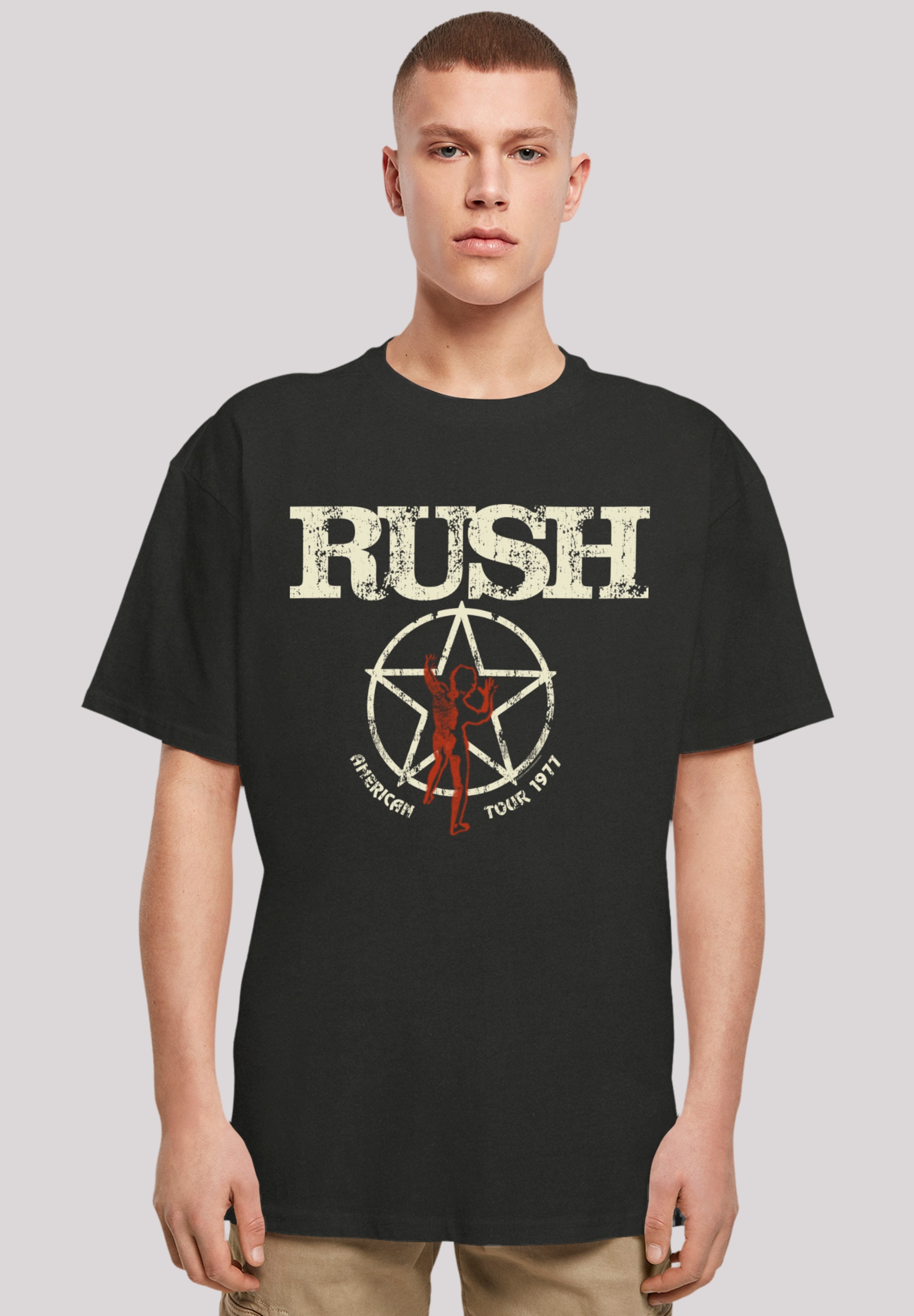 F4NT4STIC T-Shirt 1977«, für Tour American Band ▷ Qualität Rock »Rush Premium BAUR 