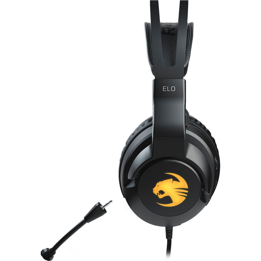 ROCCAT Gaming-Headset »Elo 7.1 USB - Surround-Sound RGB PC«, Mikrofon abnehmbar-Rauschunterdrückung