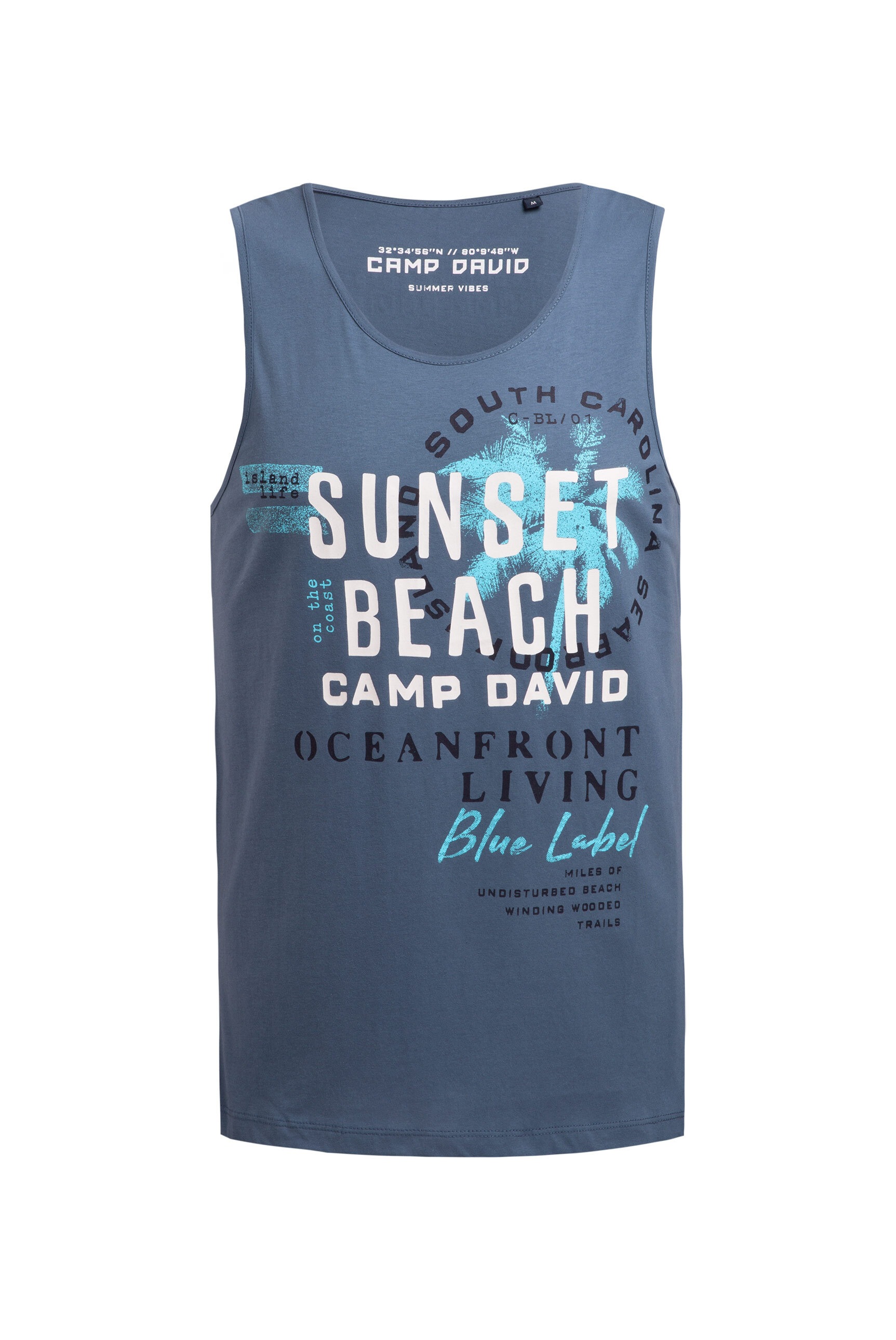 CAMP DAVID Tanktop aus Baumwolle