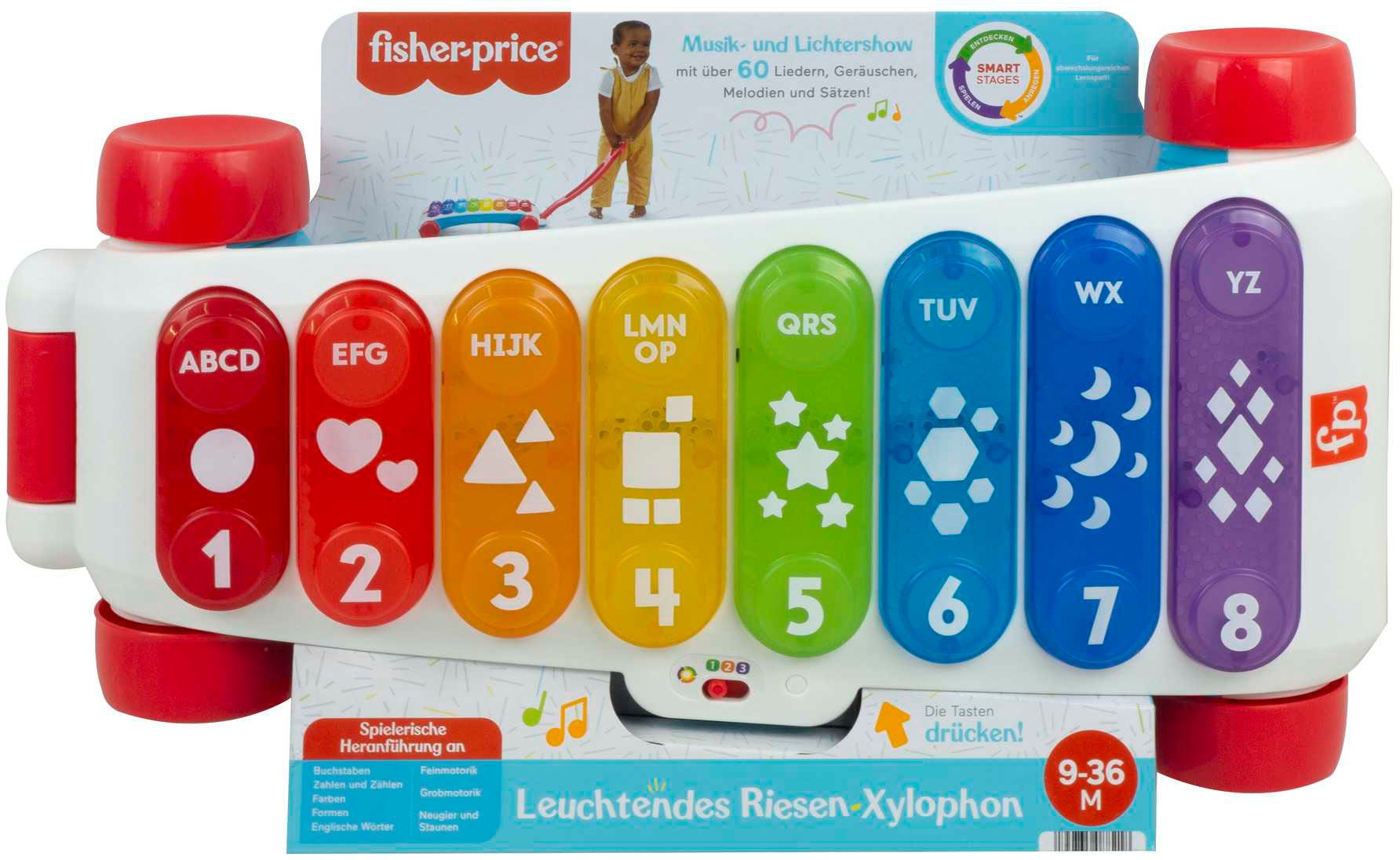 Fisher-Price® Spielzeug-Musikinstrument »Leuchtendes Riesen-Xylophon«