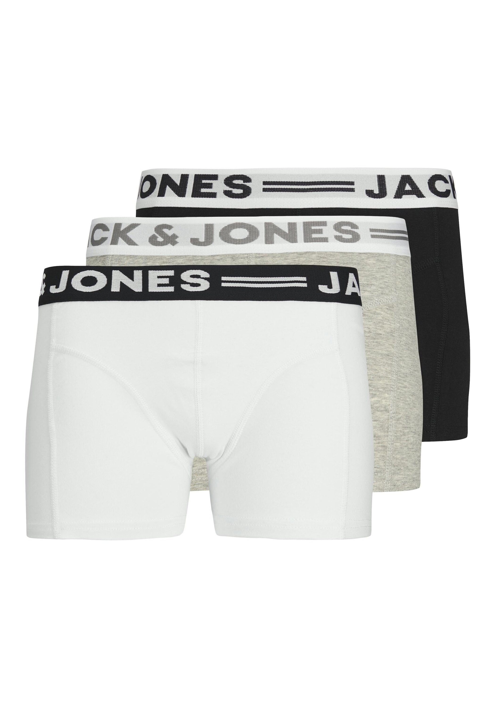 Jack & Jones Boxershorts "Boxershort SENSE TRUNKS 3 PACK JNR NOOS 3er Pack"