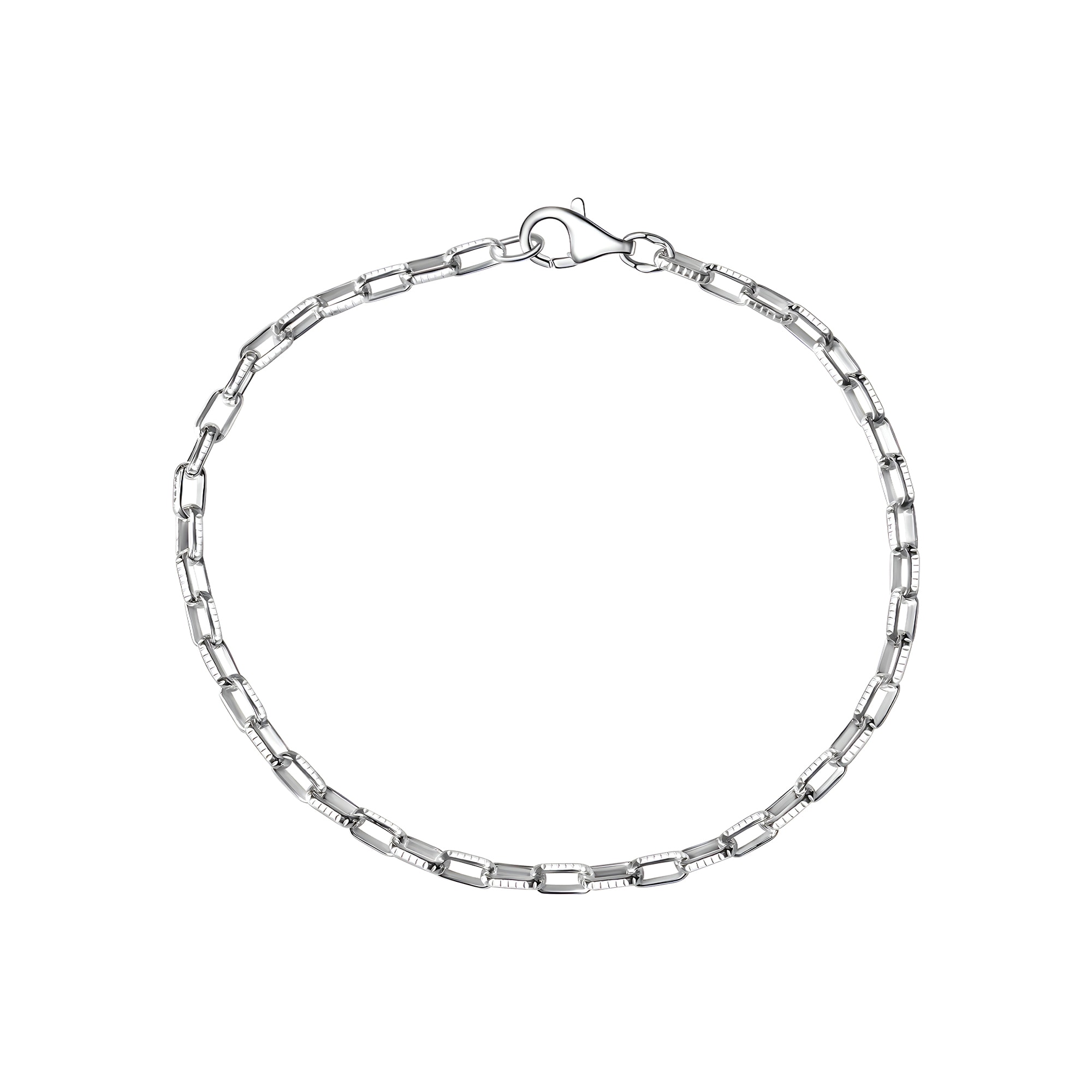 Vivance Armband »925/- Sterling Silber weiß Gliederarmband 21 cm« online  bestellen | BAUR