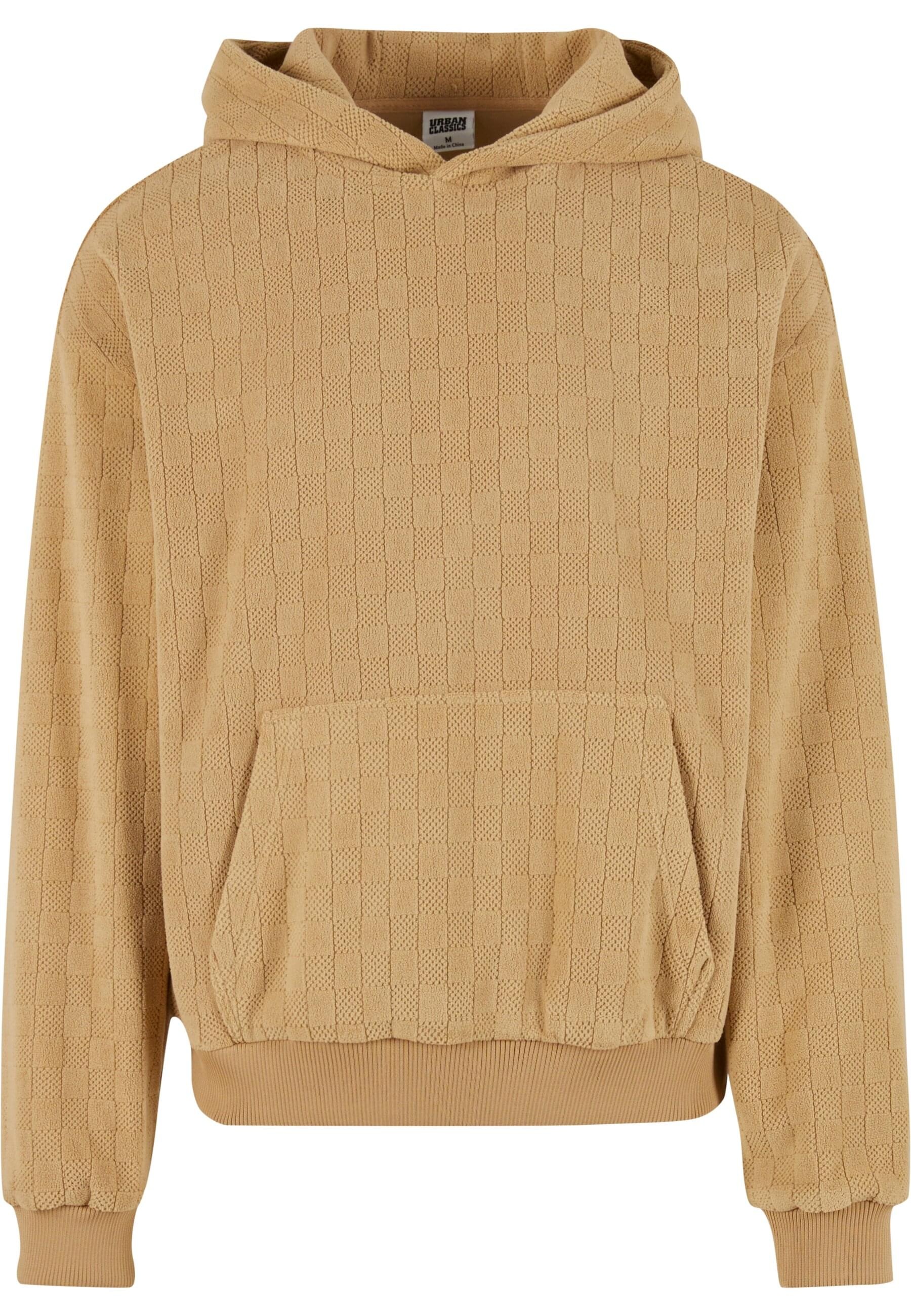 URBAN CLASSICS Kapuzensweatshirt "Urban Classics Jaquard Velvet Suit" 1 Stk günstig online kaufen