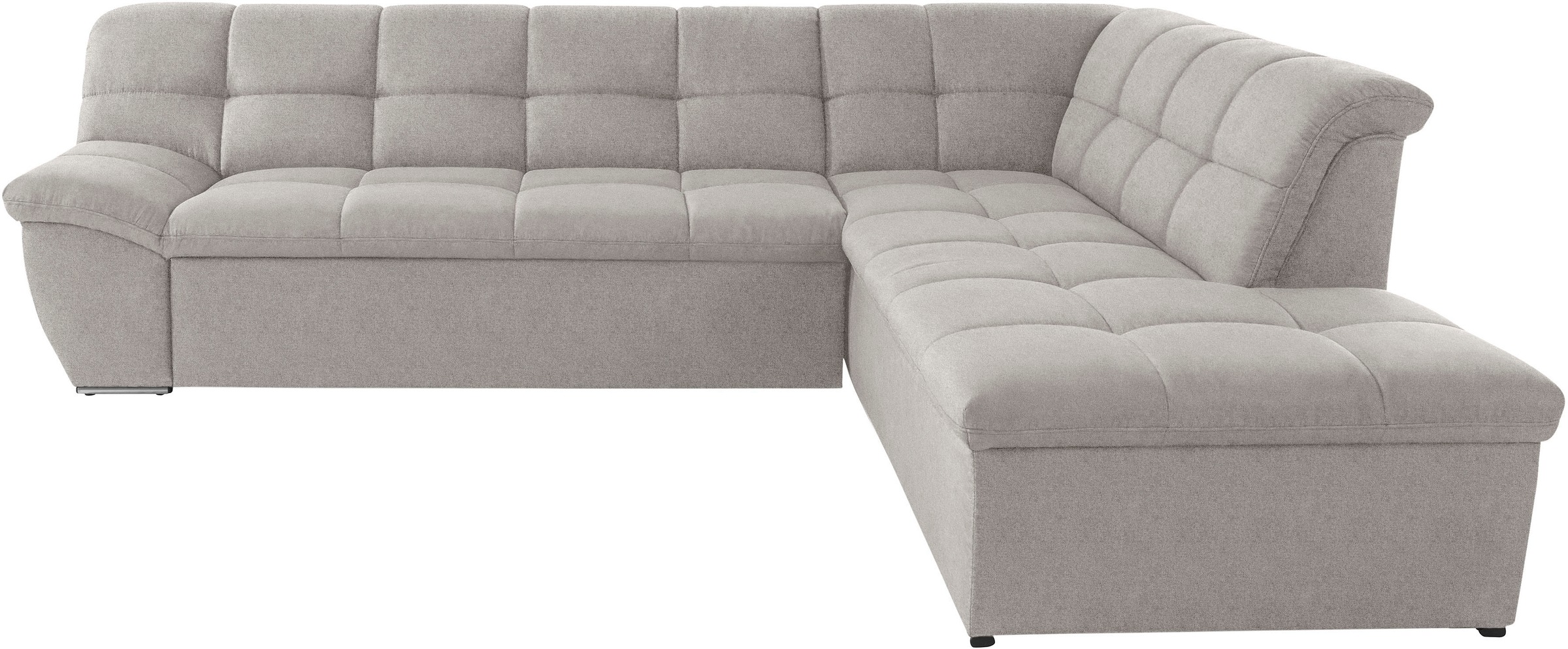 DOMO collection Ecksofa »Lagoa L-Form«, wahlweise mit Bettfunktion, frei im Raum stellbar, große Farbvielfalt