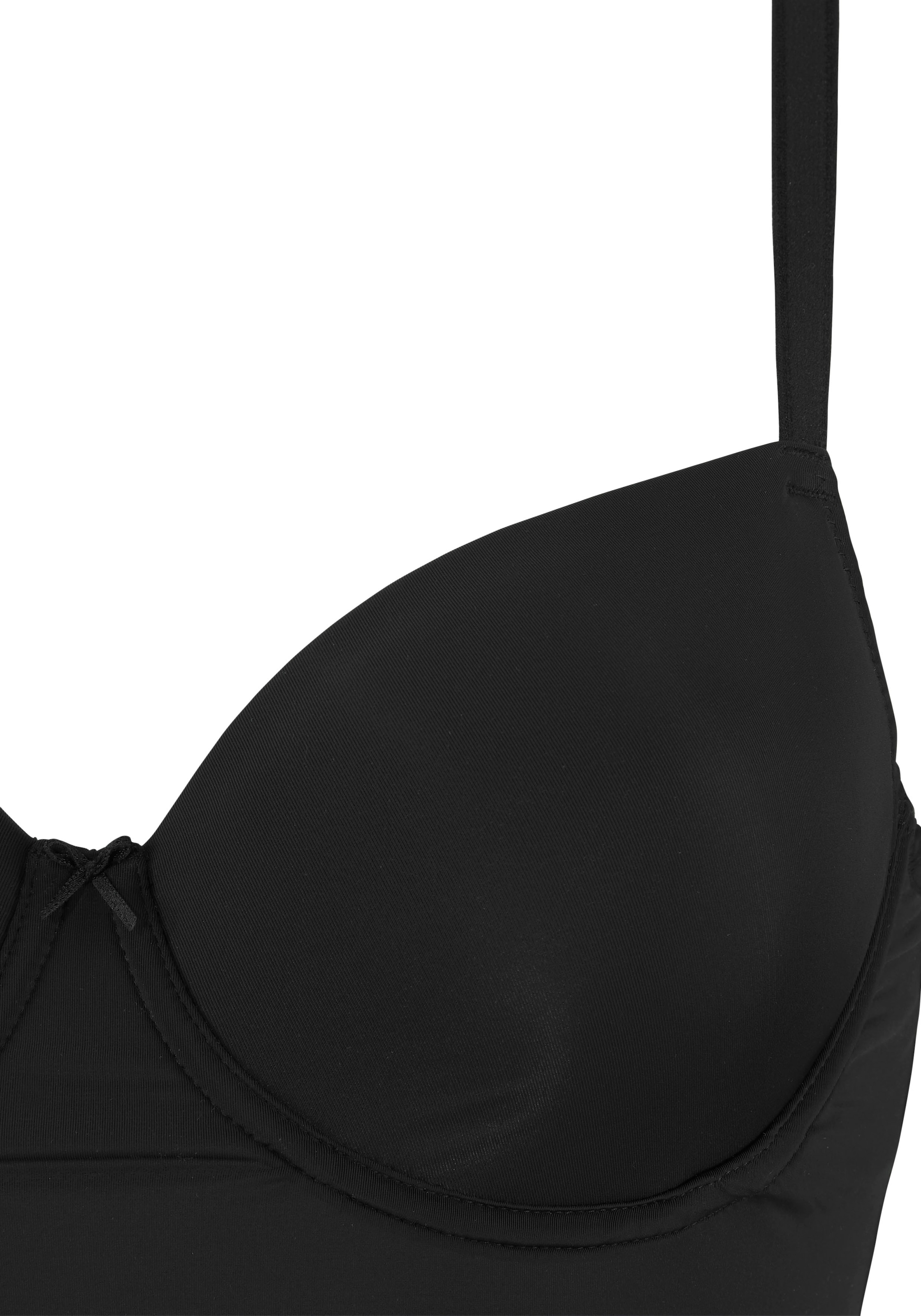 LASCANA Schalen-BH-Hemd »Invisible Pink«, mit Bügel und Spacer Schalen