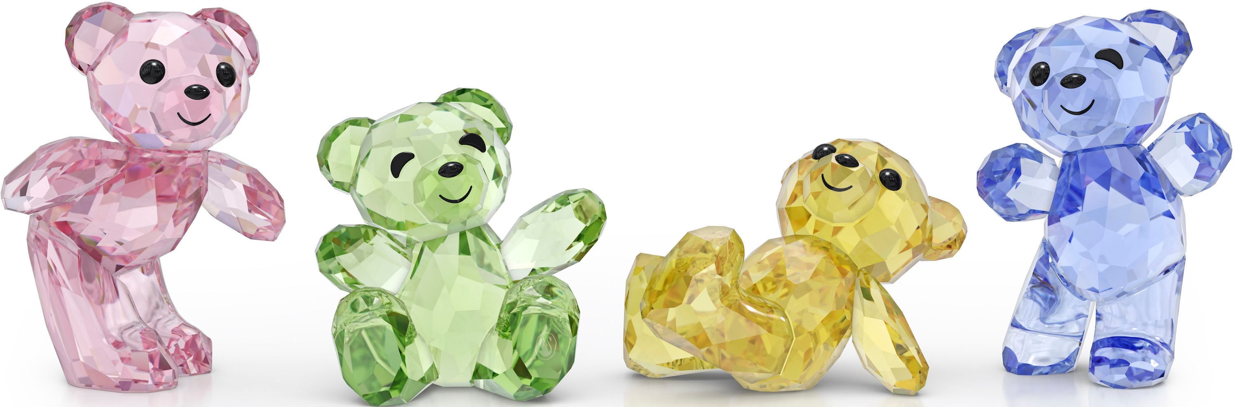 Kristall Kris Swarovski Swarovski® »Kristallfiguren 30. Dekofigur Bär Jubiläumsset, Bärenfamilie 5636306«, Set BAUR |