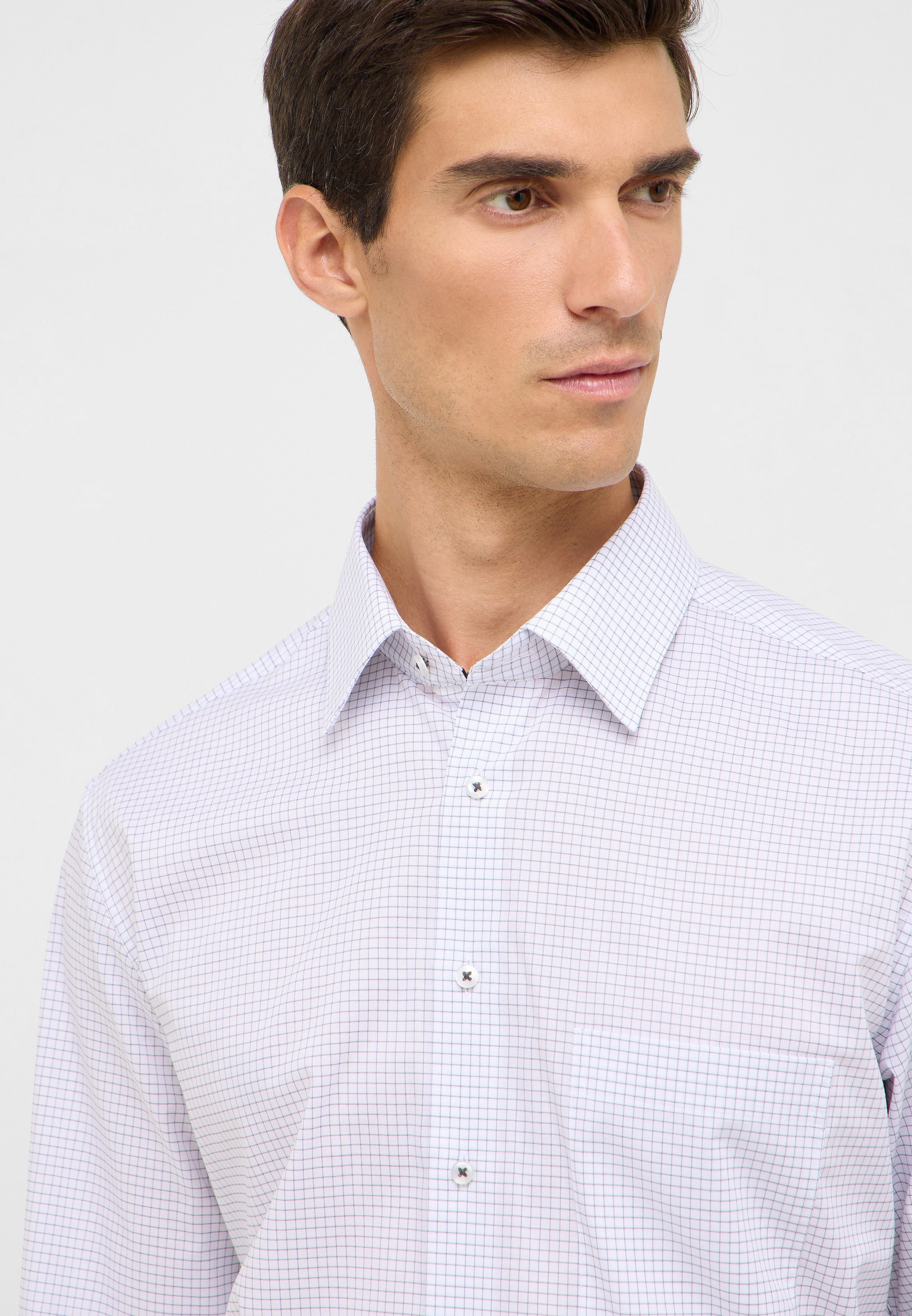 Thumbnail - Eterna Langarmhemd "MODERN FIT" NON IRON (bügelfrei)