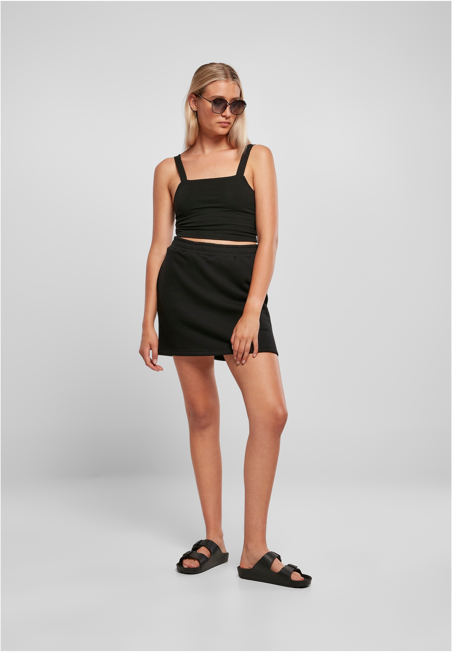 URBAN CLASSICS Sommerrock »Urban Classics Damen Ladies Organic Terry Mini Skirt«, (1 tlg.)