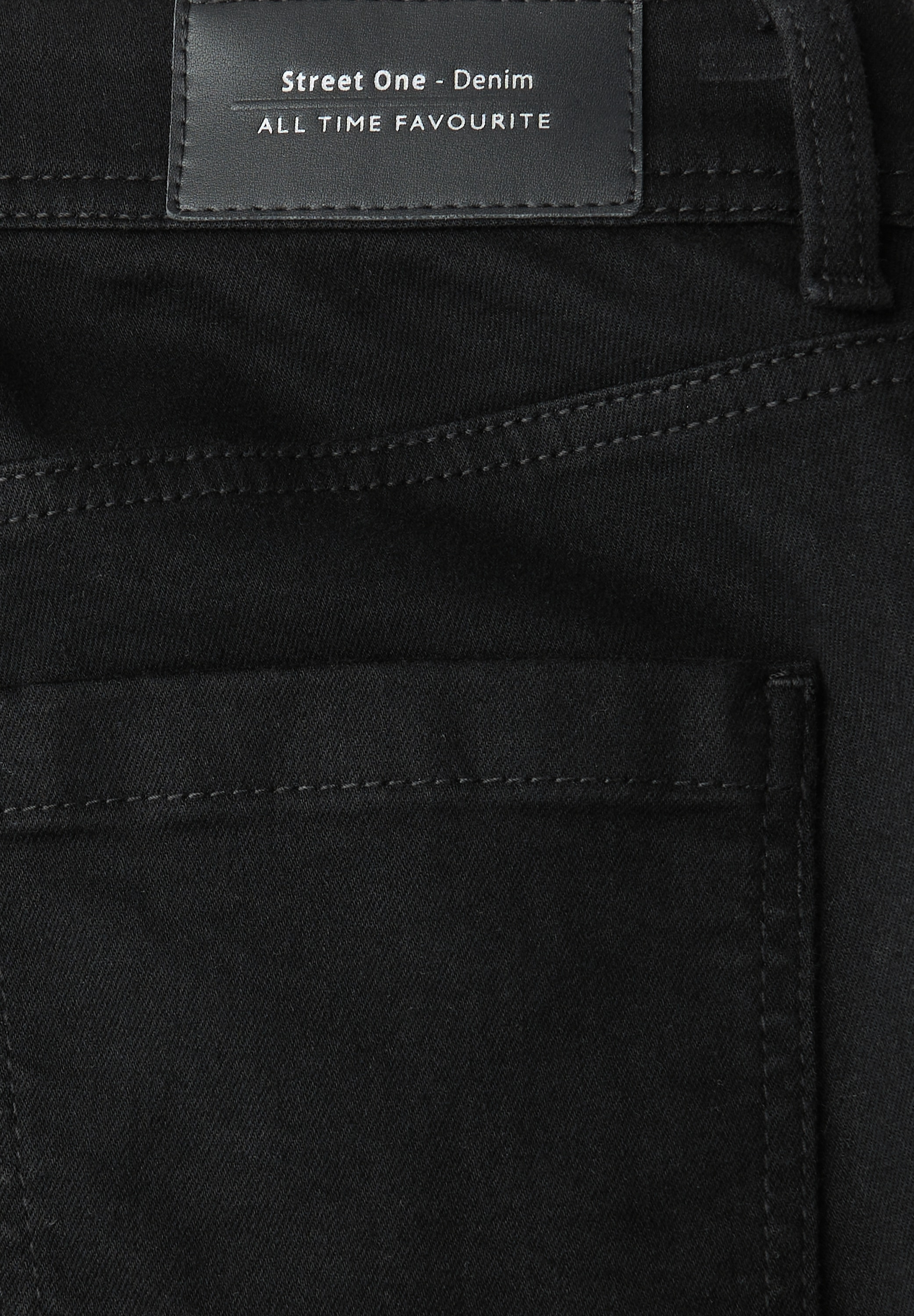 STREET ONE 5-Pocket-Jeans »Style Jane«, im Slim Fit, Mid Waist