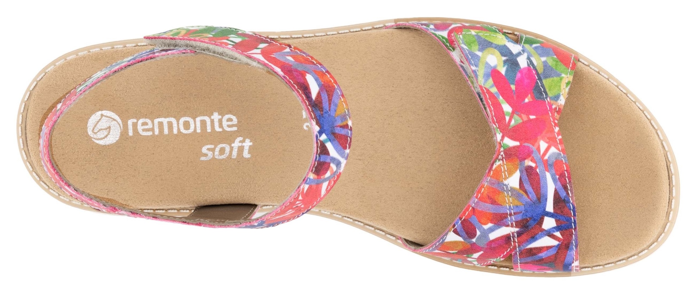 Remonte Riemchensandale, Plateau, Sommerschuh, Sandalette mit Lite ´n Soft Ausstattung