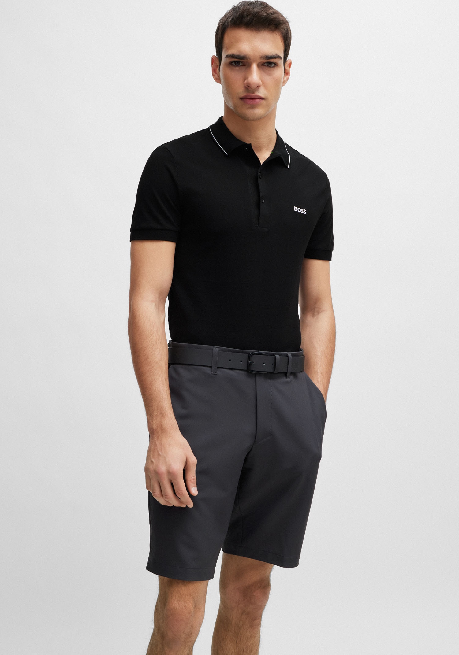 BOSS GREEN Poloshirt "Paule 4", mit Polokragen