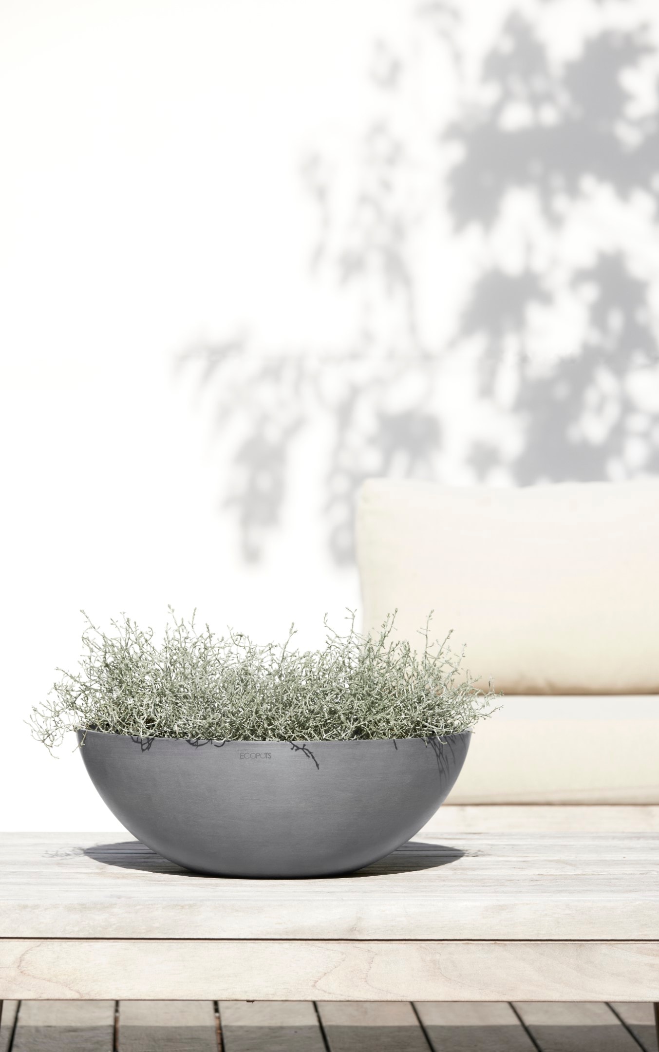 Grey«, | »VIENNA Blumentopf BxTxH: kaufen ECOPOTS 50x50x18 cm BAUR