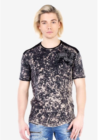 Cipo & Baxx T-Shirt, mit coolem Allover-Muster kaufen