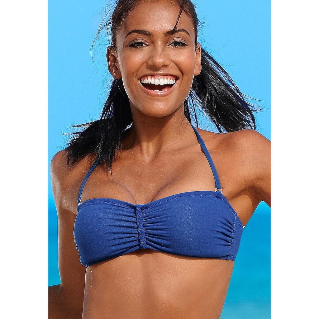 Buffalo Bandeau-Bikini-Top »Happy«, mit geflochtenem Detail