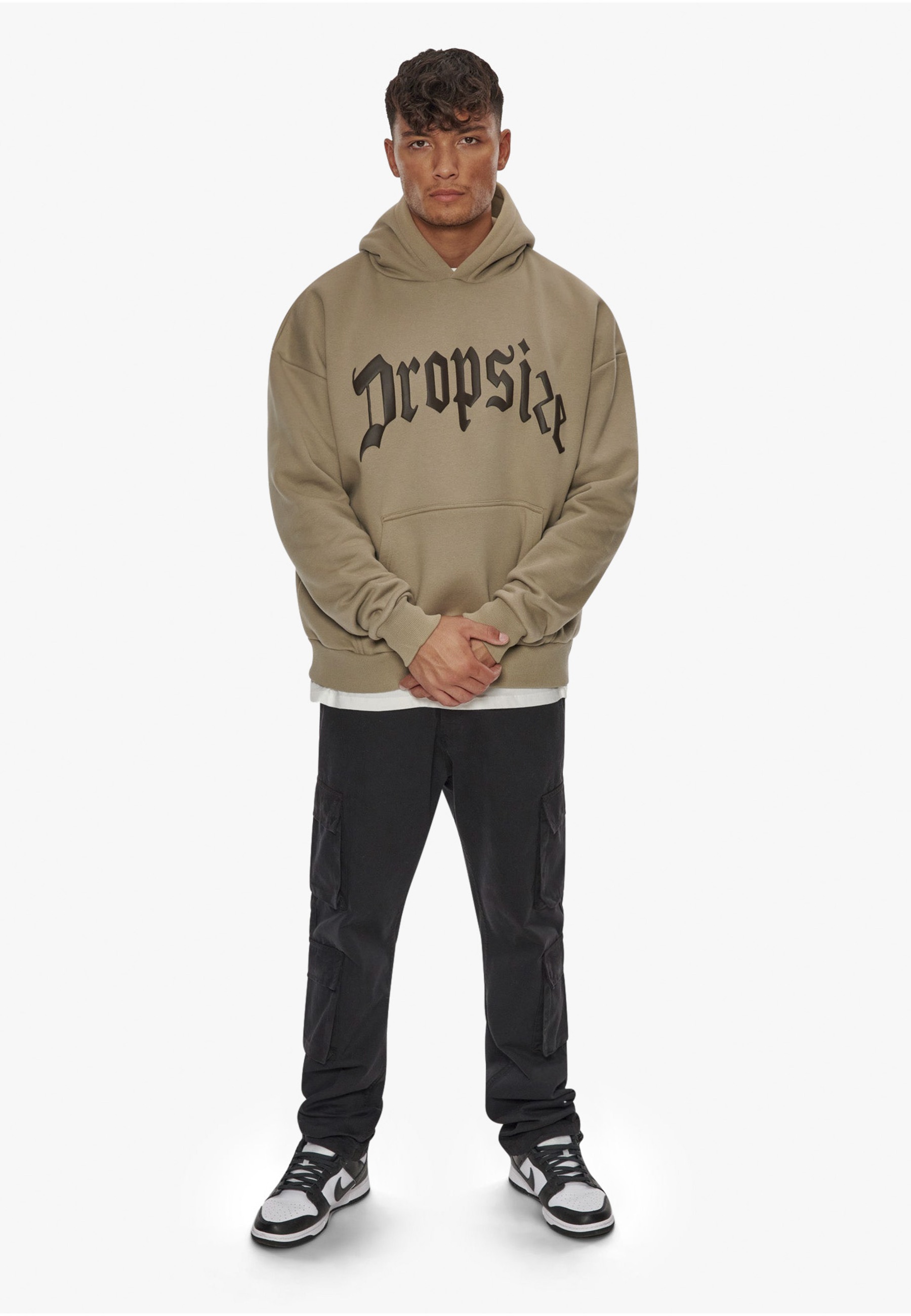 Dropsize Kapuzensweatshirt »Dropsize Herren Heavy Frontlogo Hoodie«, 1 Stk.
