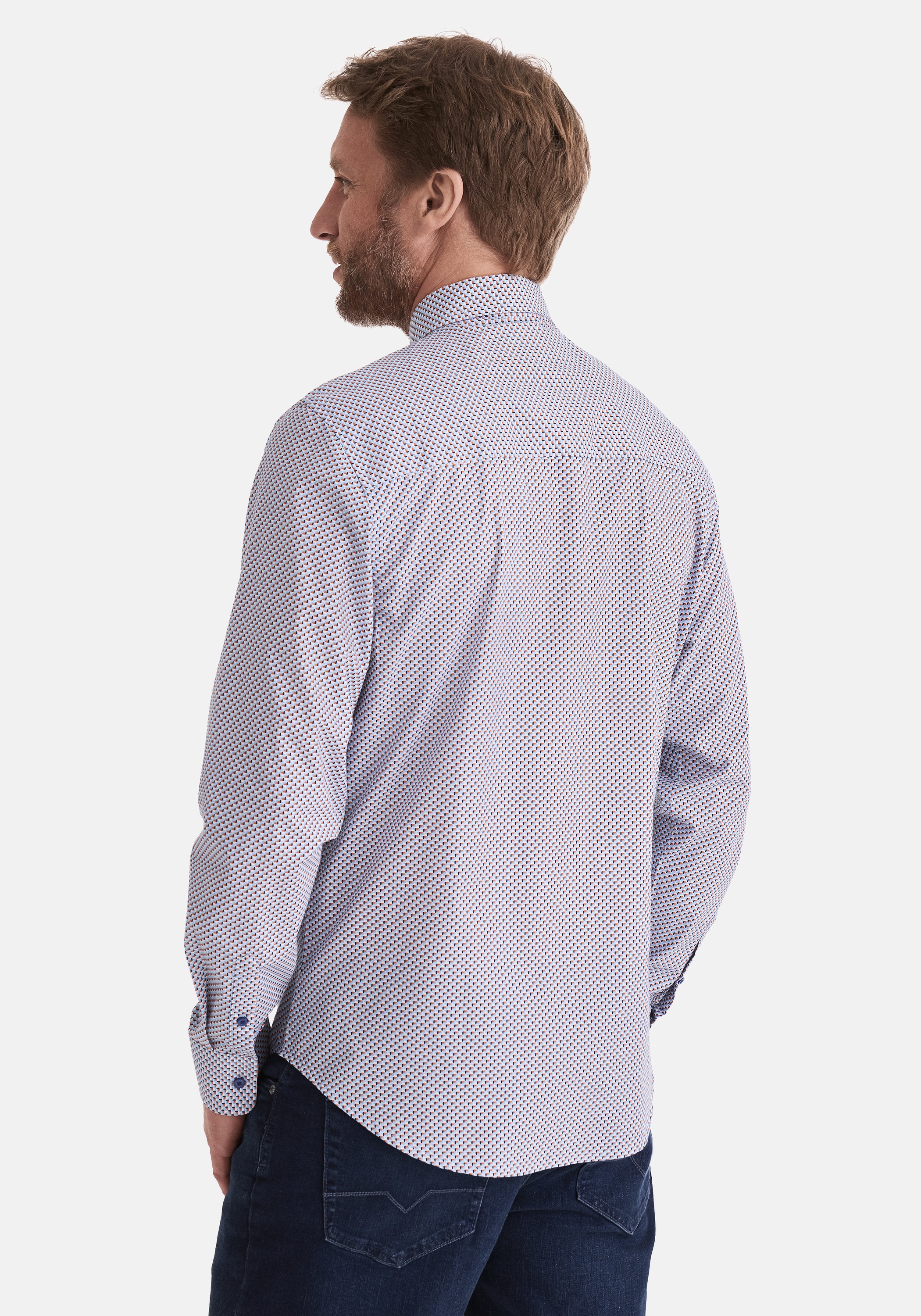 Stooker Men Langarmhemd "HUGH Hemd Langarm Regular Fit", Langarm Hemd Regul günstig online kaufen