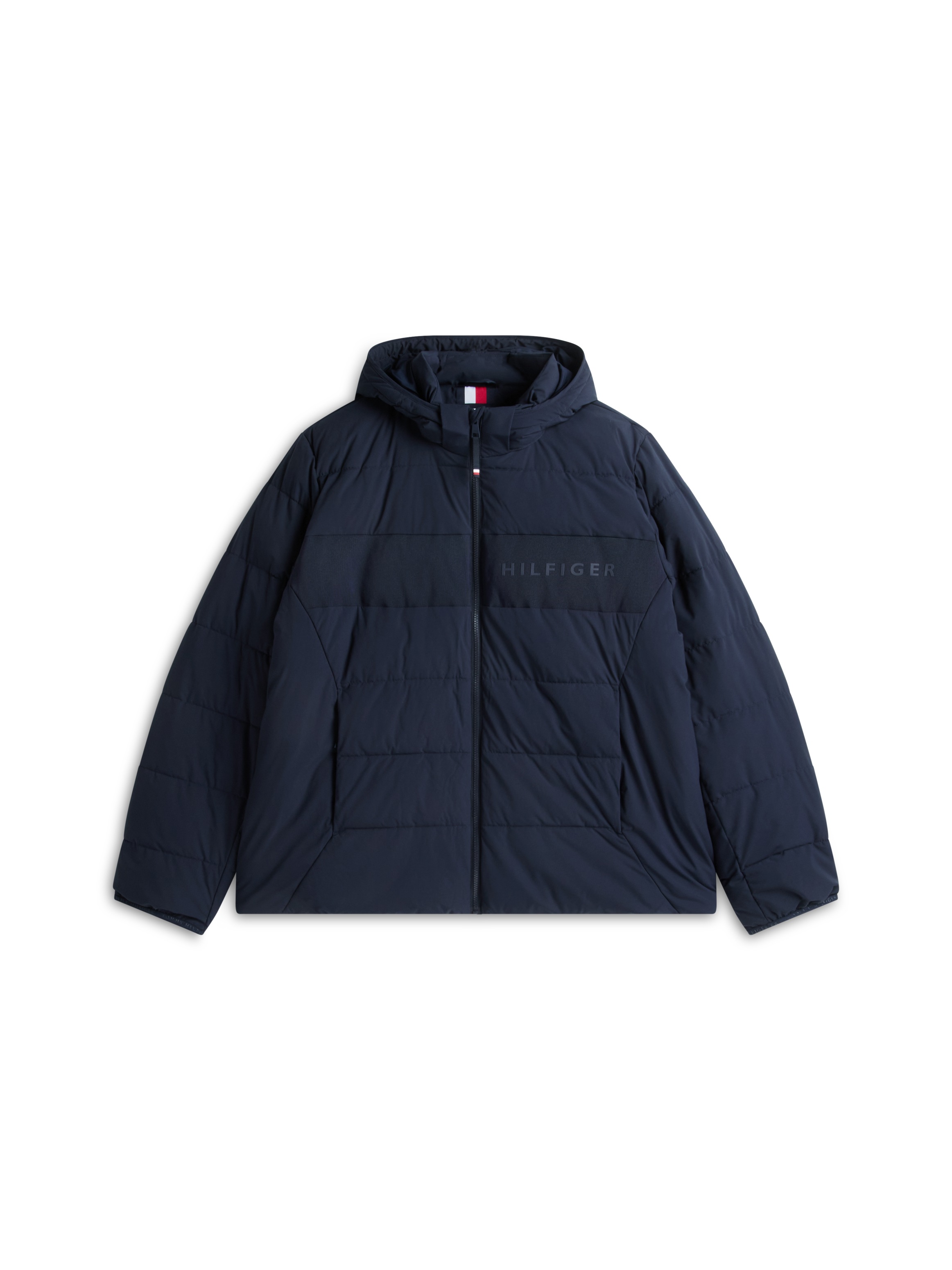 Tommy Hilfiger Big & Tall Steppjacke »BT-DETACH HOODED BRANDED« mit Kapuze Große Größen, normale Passform