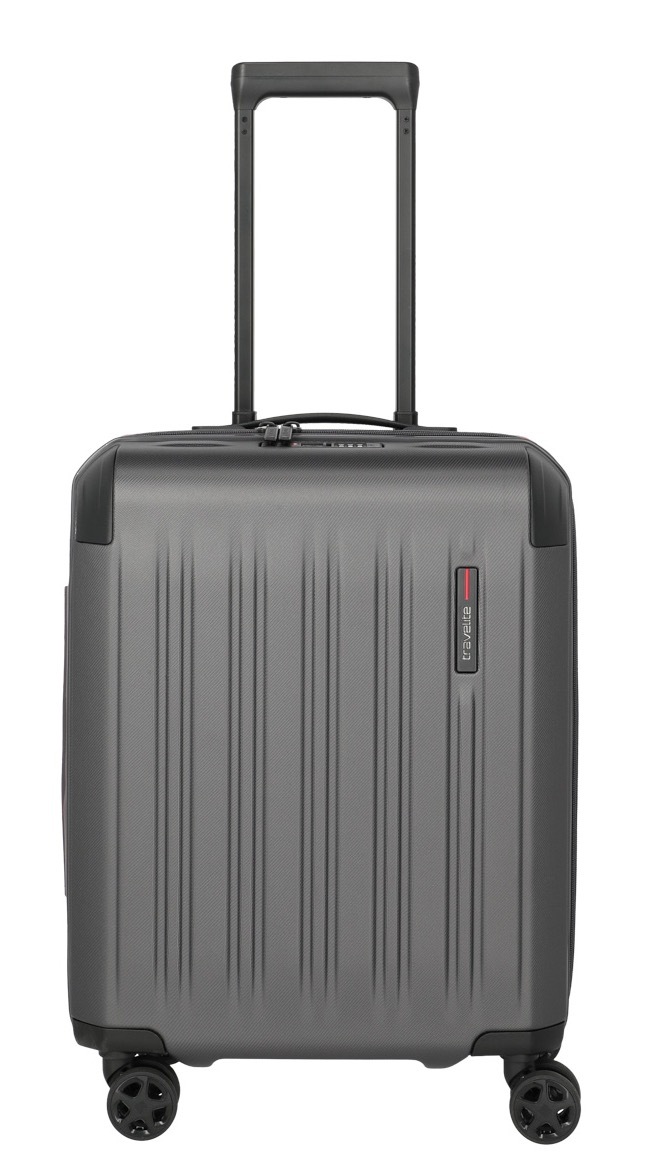 travelite Trolleyset »DYNAMIIC S+/M/L, verschiedene Farben«, (Set, 3 tlg., S+/M/L), Hartschalen-Koffer ABS Volumenerweiterung