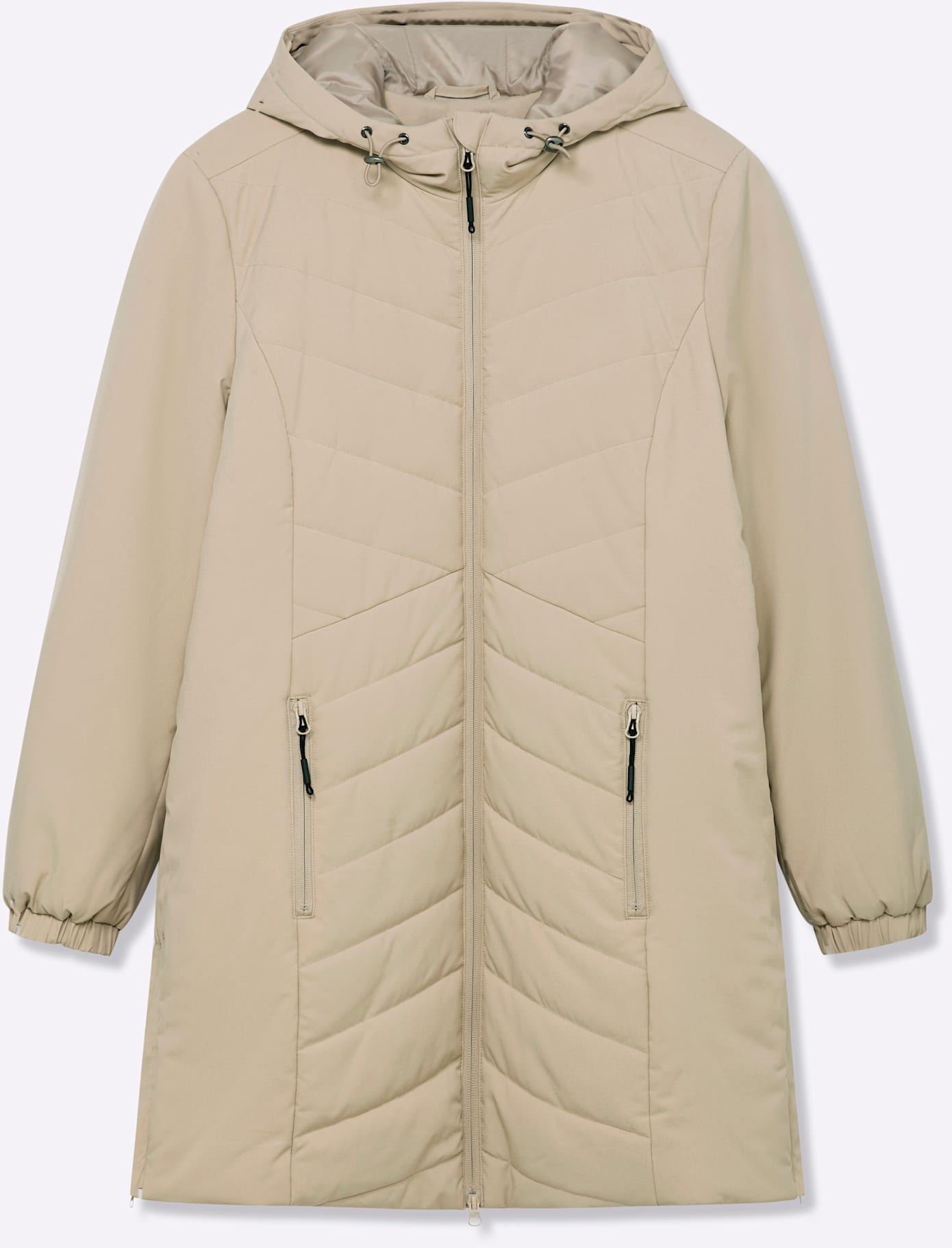 Thumbnail - Sheego Steppjacke mit Kapuze