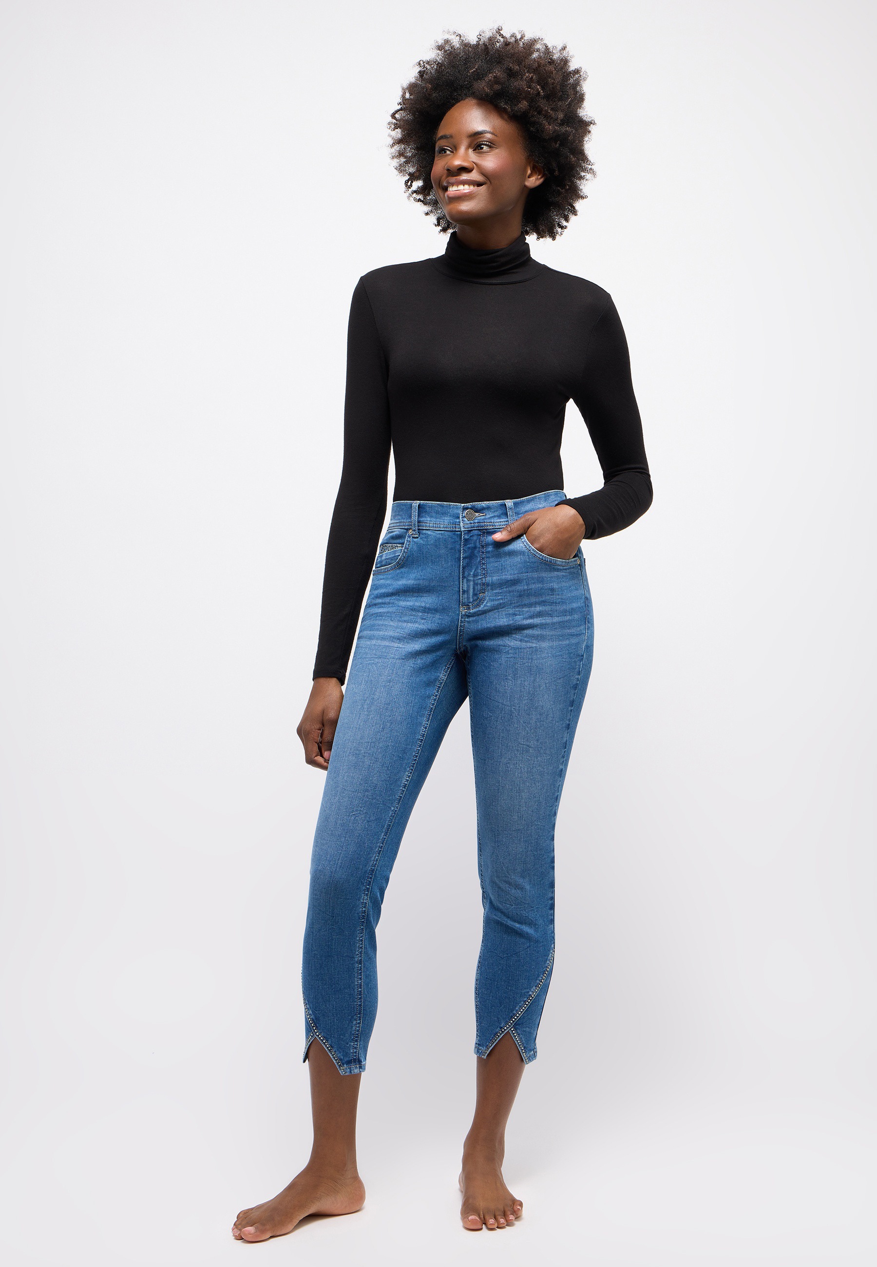 AENGELS Slim-fit-Jeans »AENGELS ORNELLA DETAIL«
