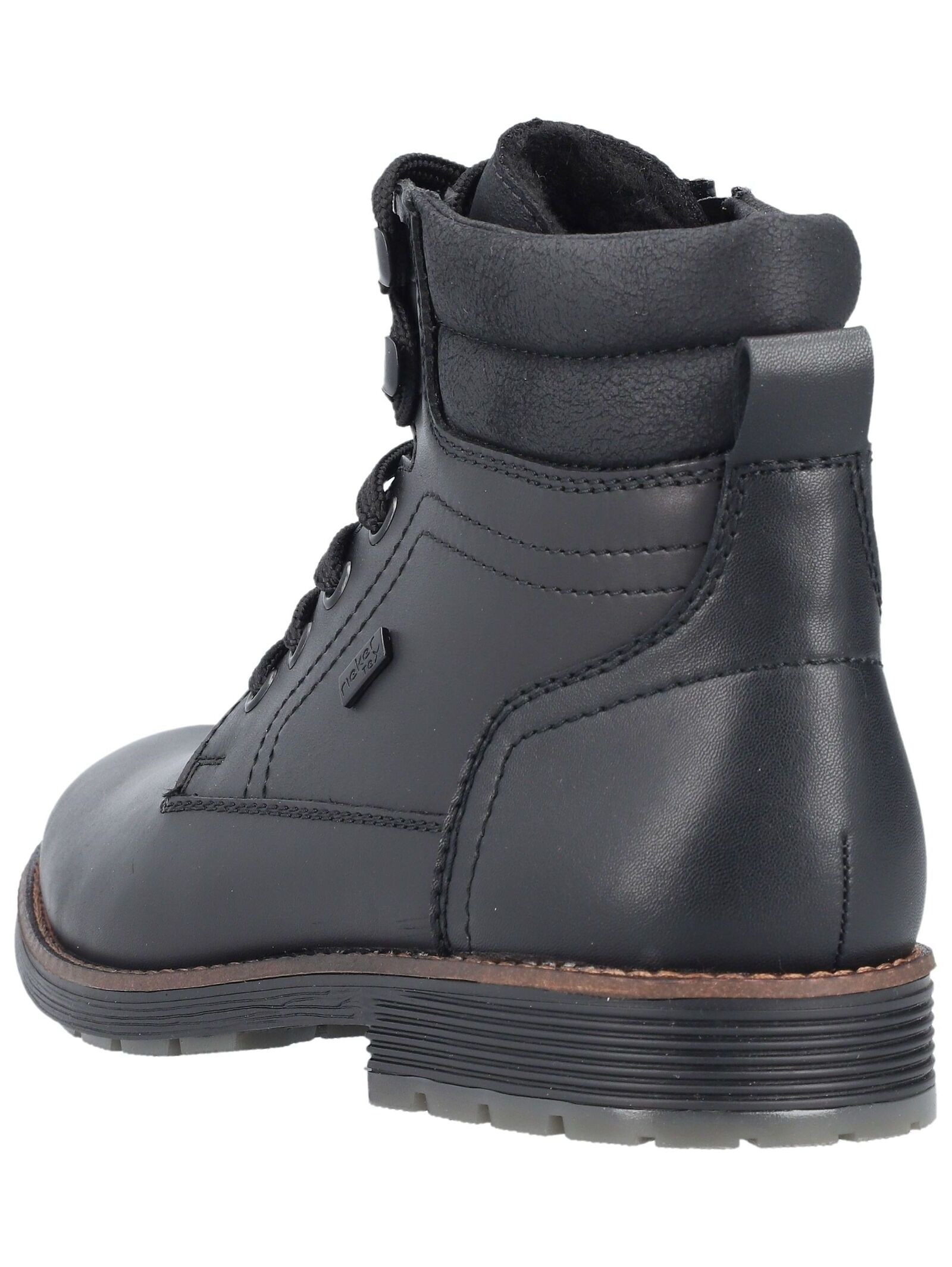 Rieker Schnürstiefelette »Rieker Stiefelette Glattleder«