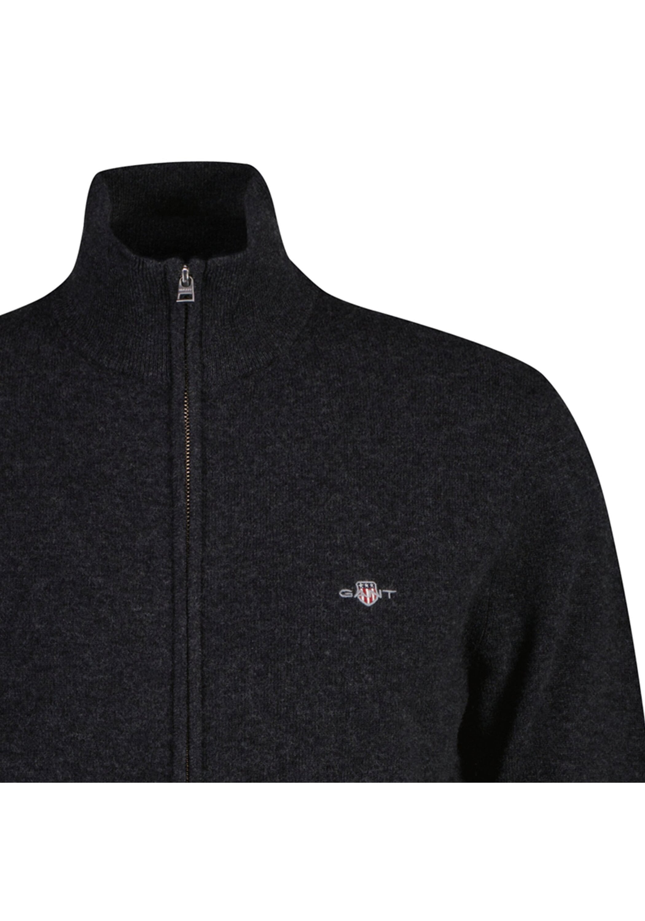 Gant Sweatshirt »Strickjacke EXTRAFINE LAMBSWOOL ZIP CARDIGAN«
